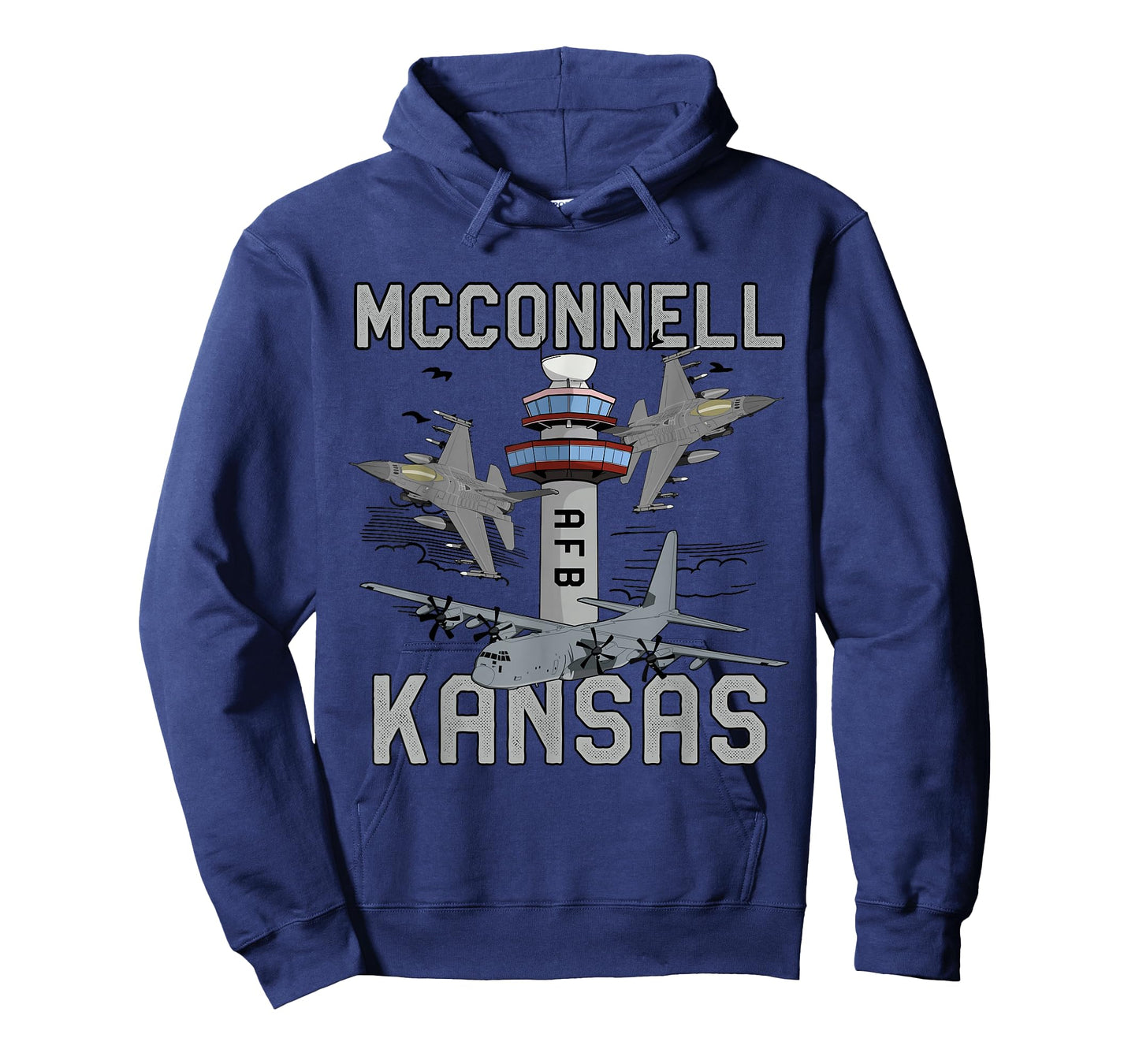 McConnell AFB Kansas Air Force Base Fighter Jets Vintage Tee T-Shirt