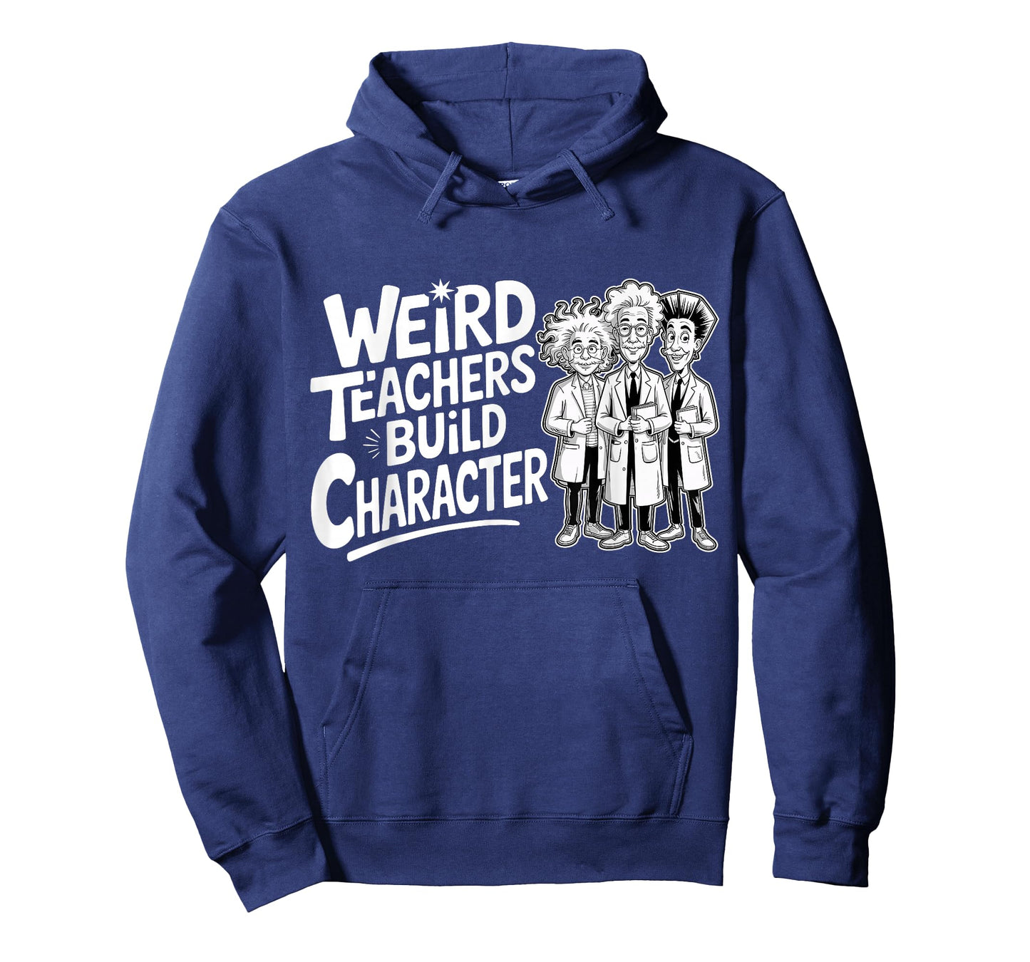 Weird Teachers Build Character Funny Teacher Appreciation T-Shirt