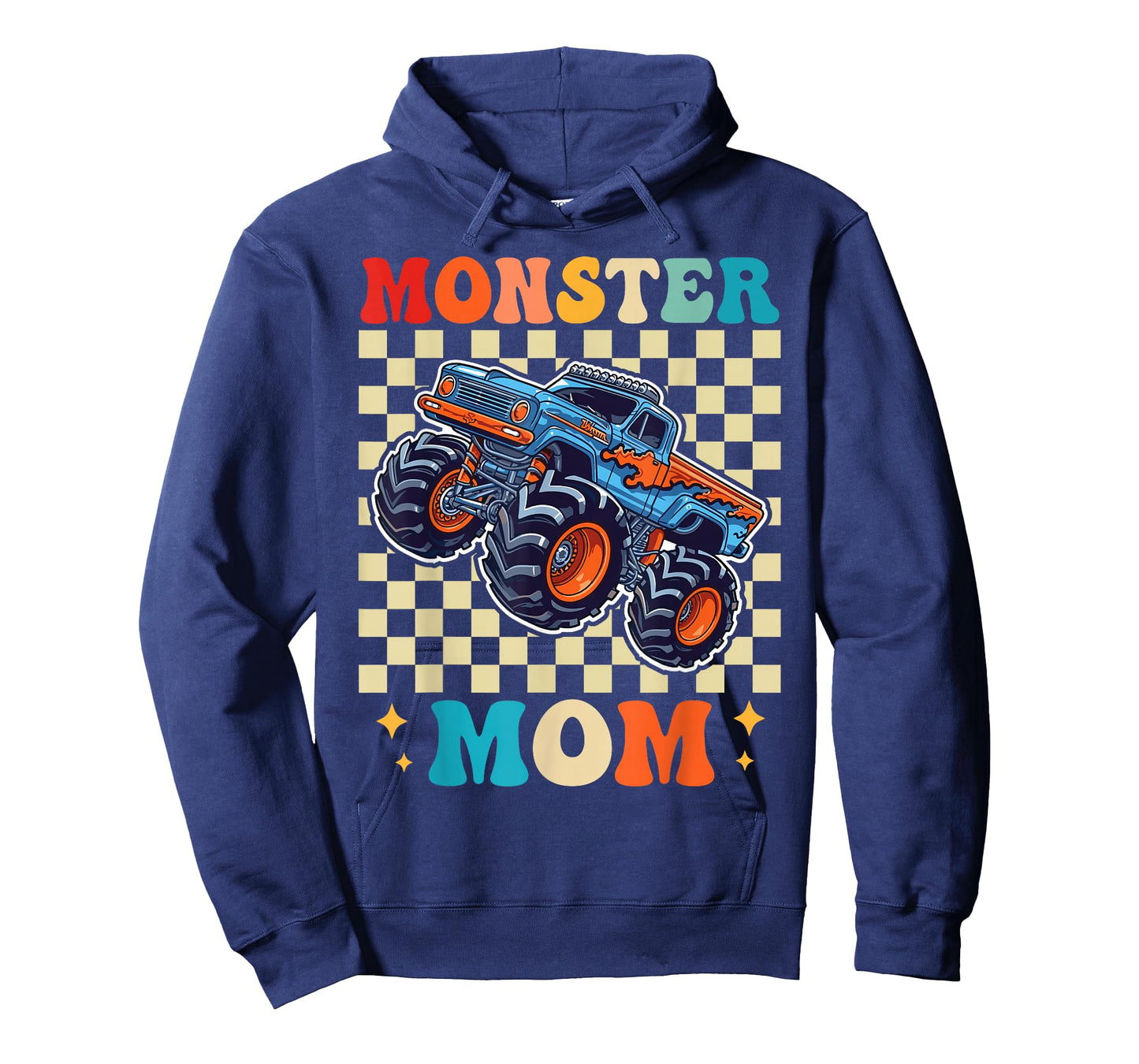 Monster Truck Mom Family Matching Monster Trucks Birthday T-Shirt