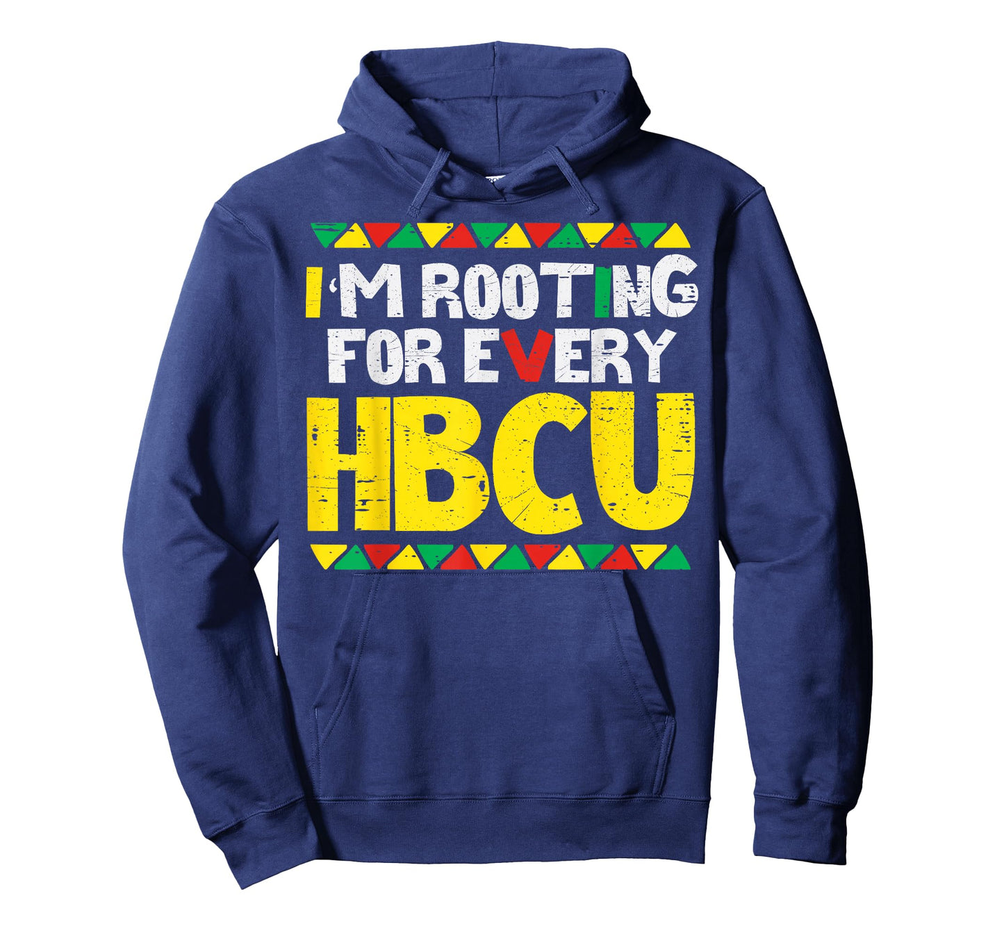 Black History Rooting for Every HBCU Teacher Men Women Kids T-Shirt
