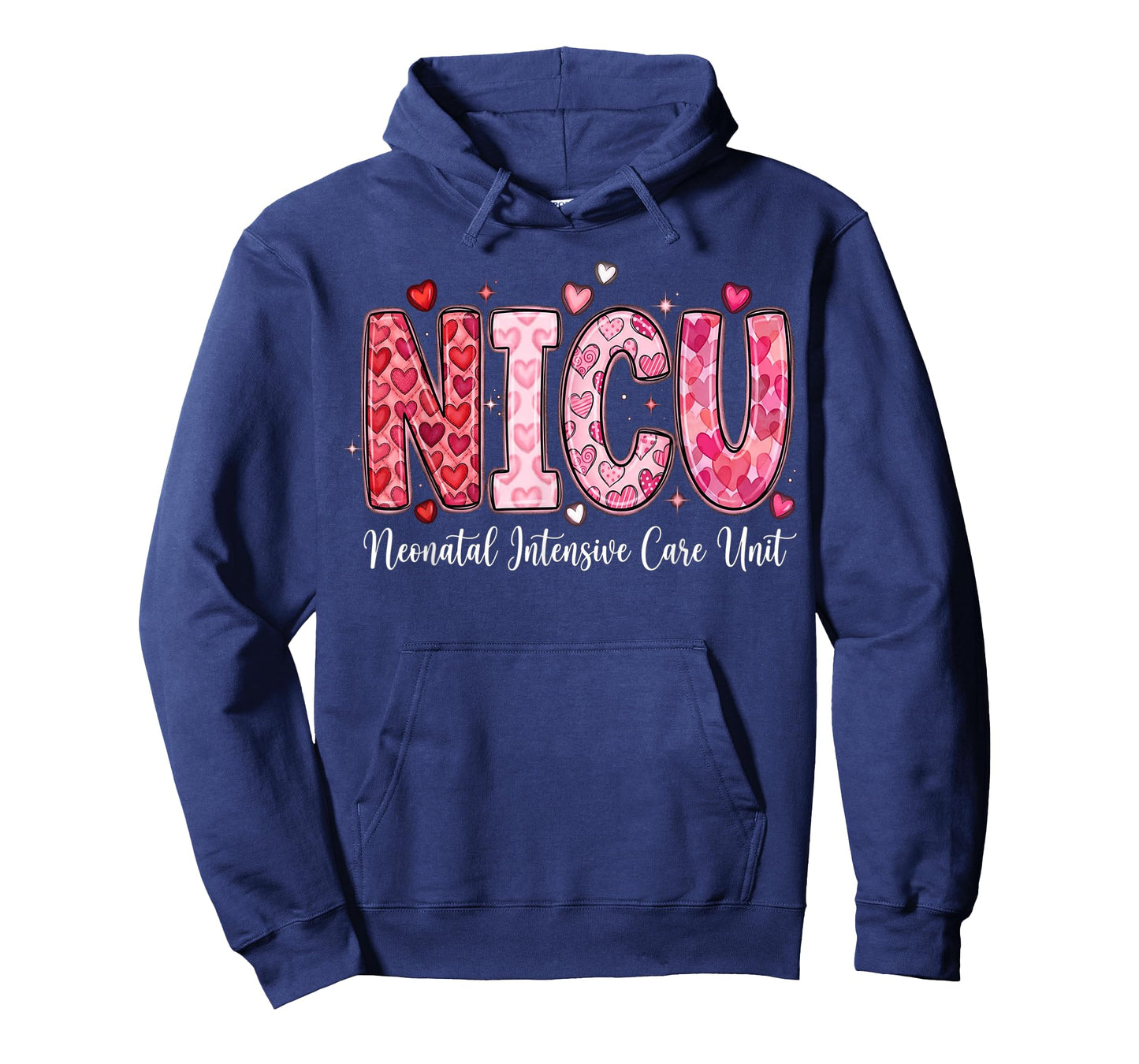 Happy Valentine Nurse NICU Valentines Shirt Nurses Heart T-Shirt