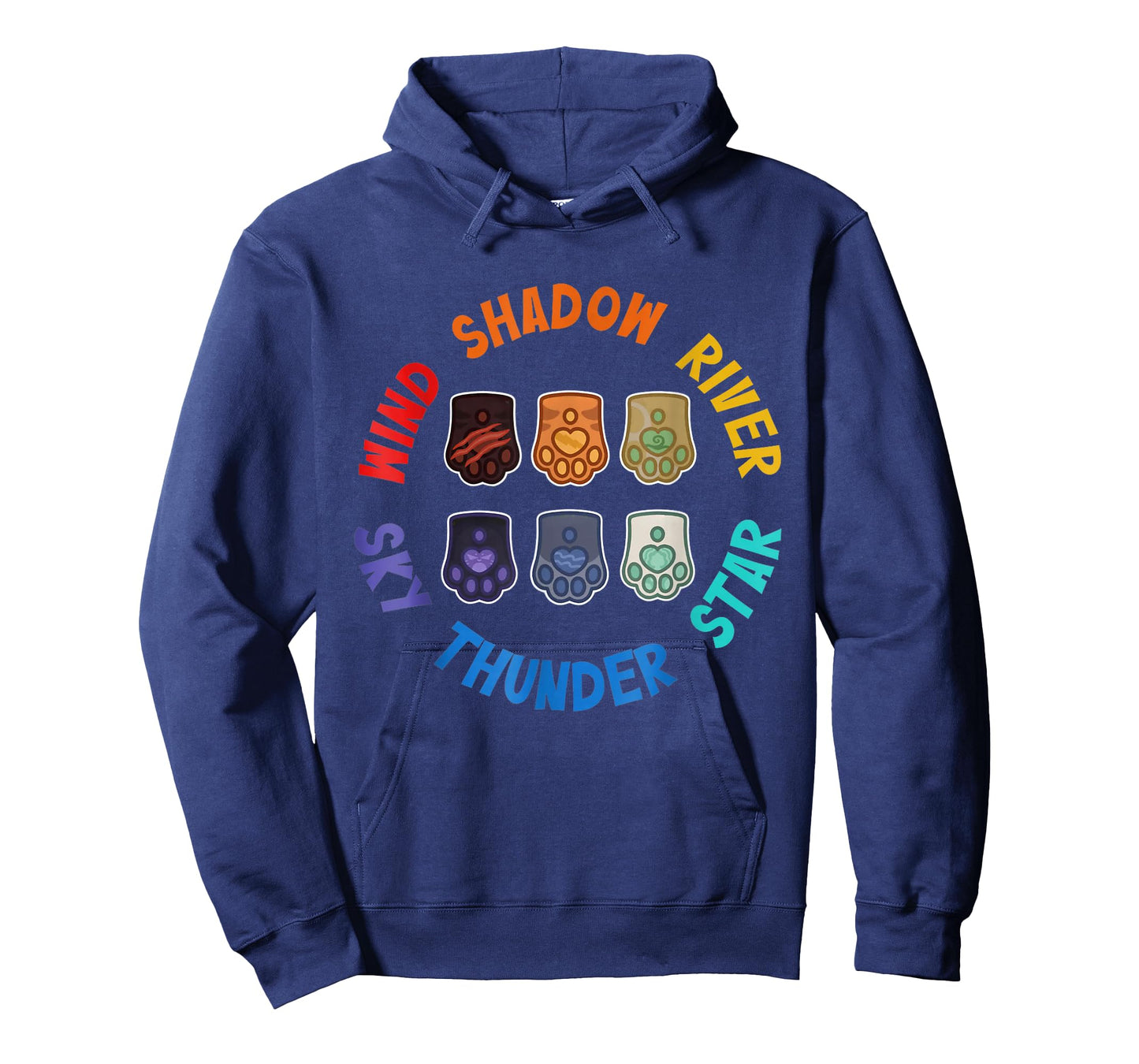 Wind Shadow River Star Thunder Sky Cat Feline,Fire Star Cat T-Shirt