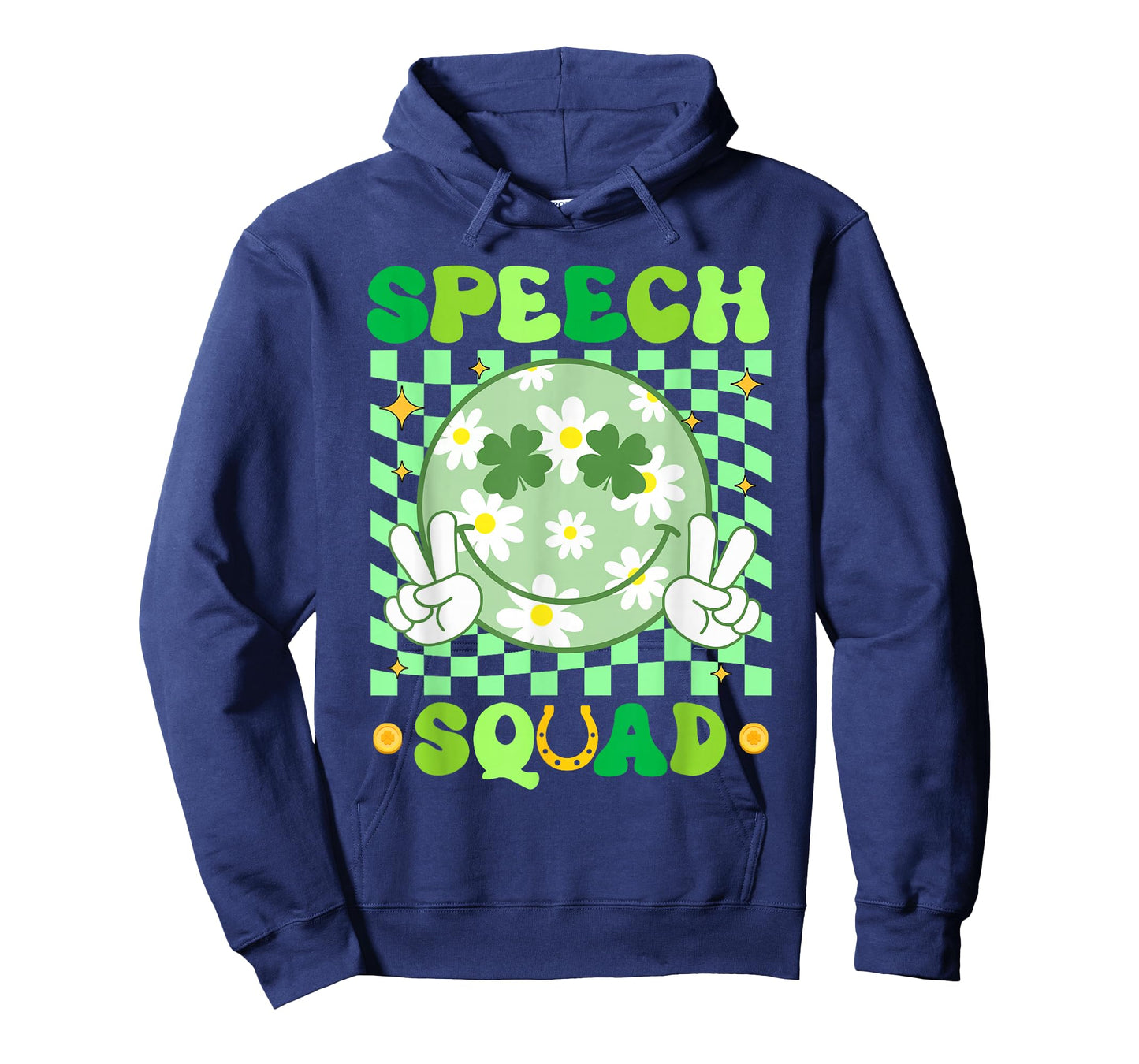 Groovy Speech Squad St Patricks Day SLP Teacher Saint Paddys T-Shirt