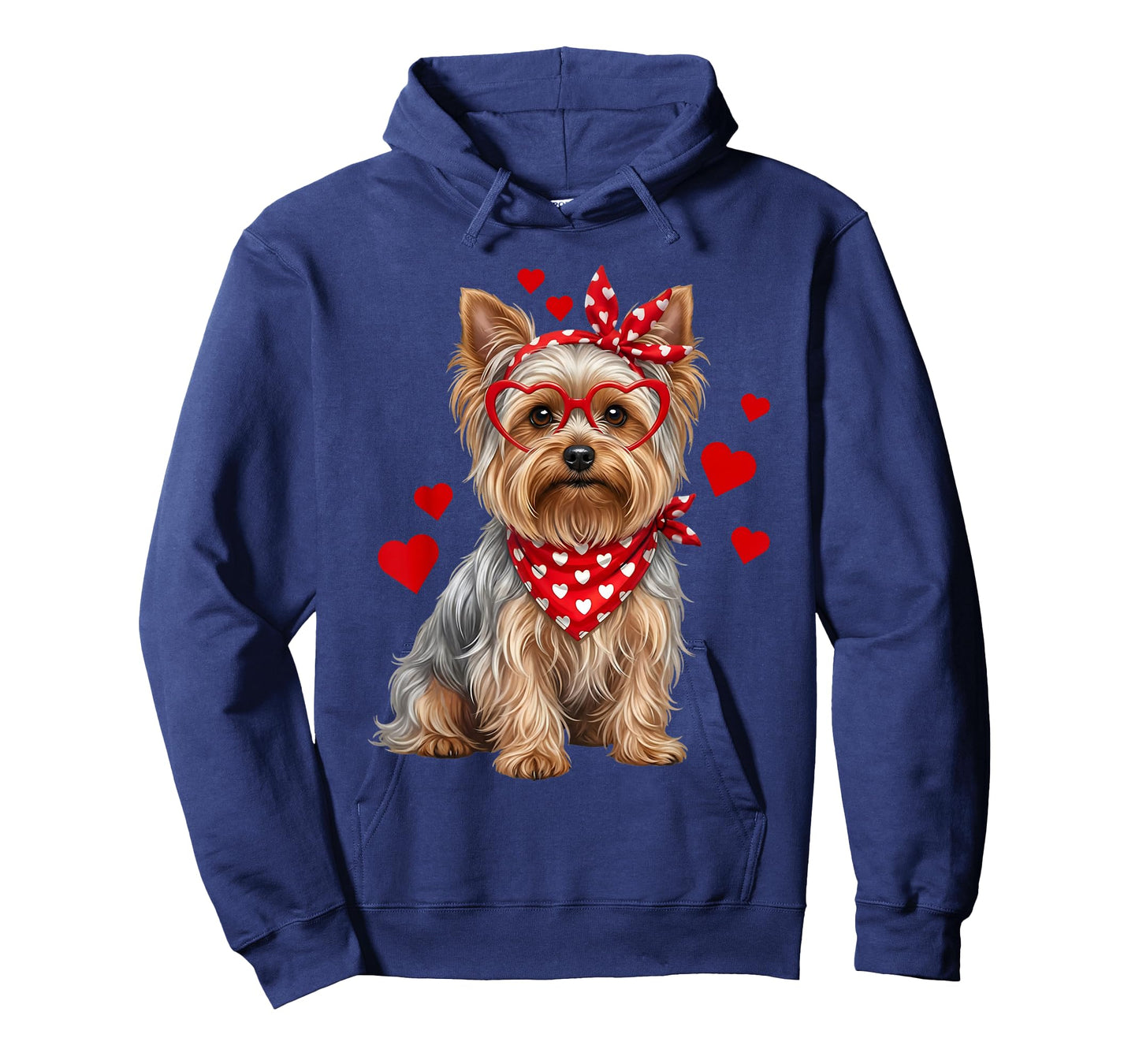 Yorkshire Terrier Valentines Day Dog Lover Heart T-Shirt