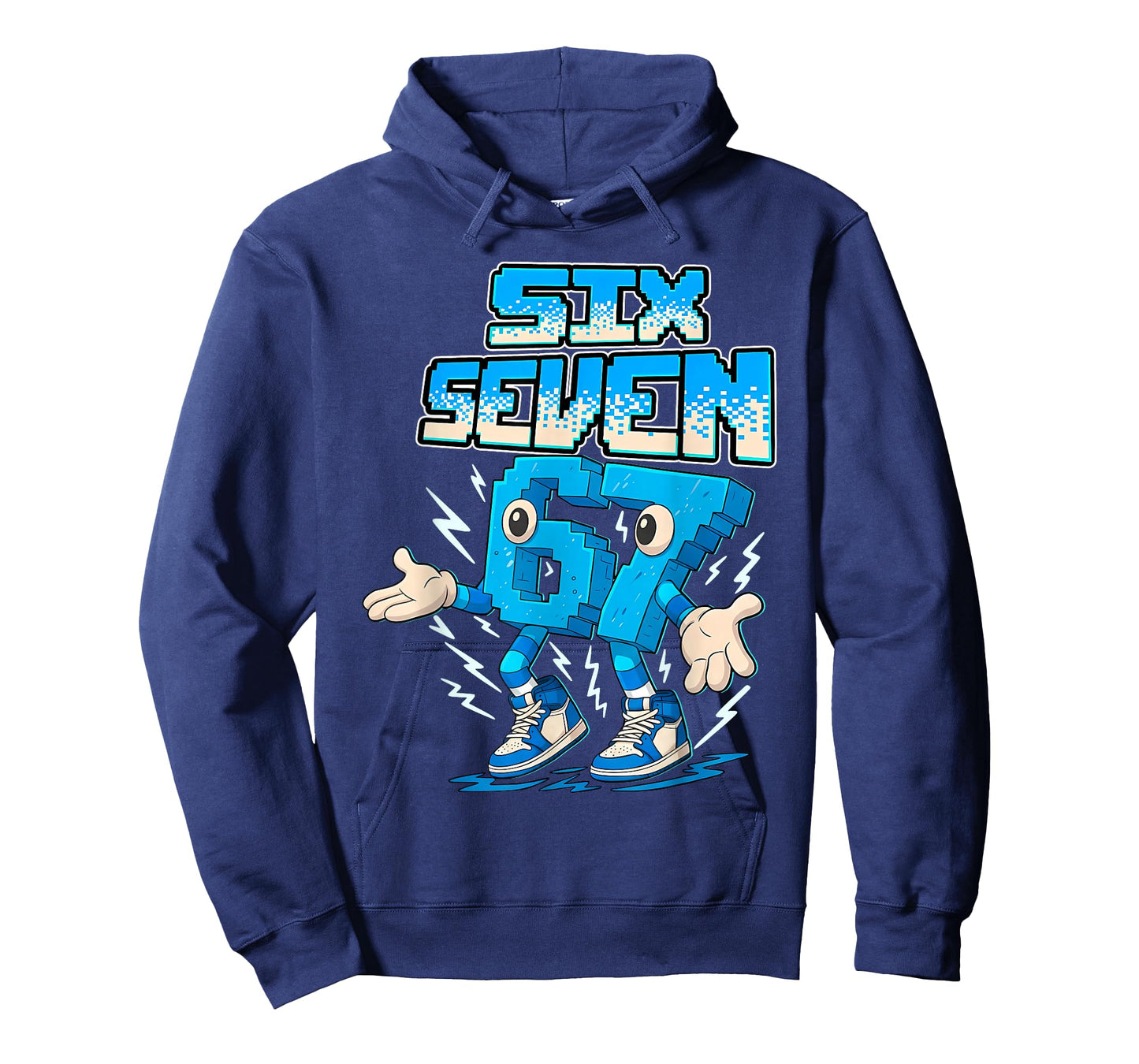 67 Six Seven 6-7 Funny Brainrot Boys Girls Kids Gaming Meme T-Shirt