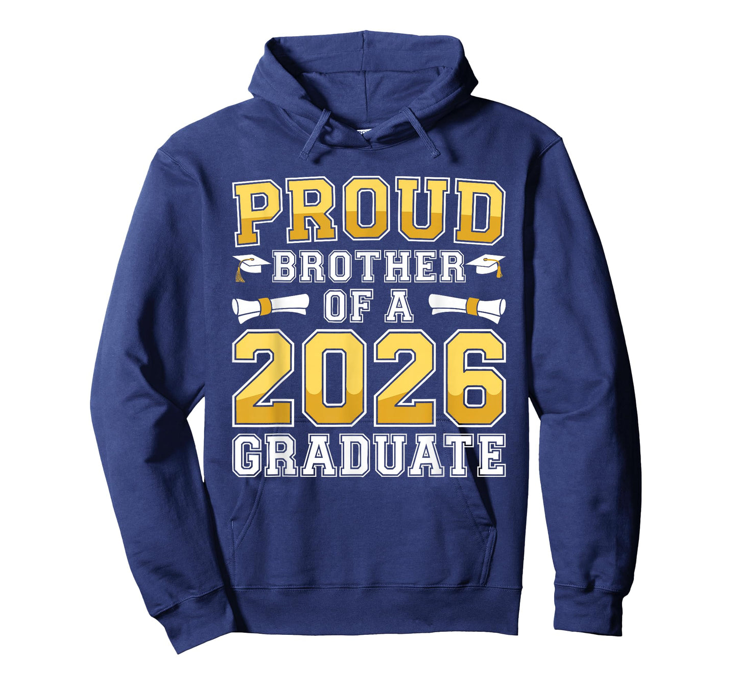 Proud Brother of A 2026 Graduate Shirt Class 2026 Graduation T-Shirt