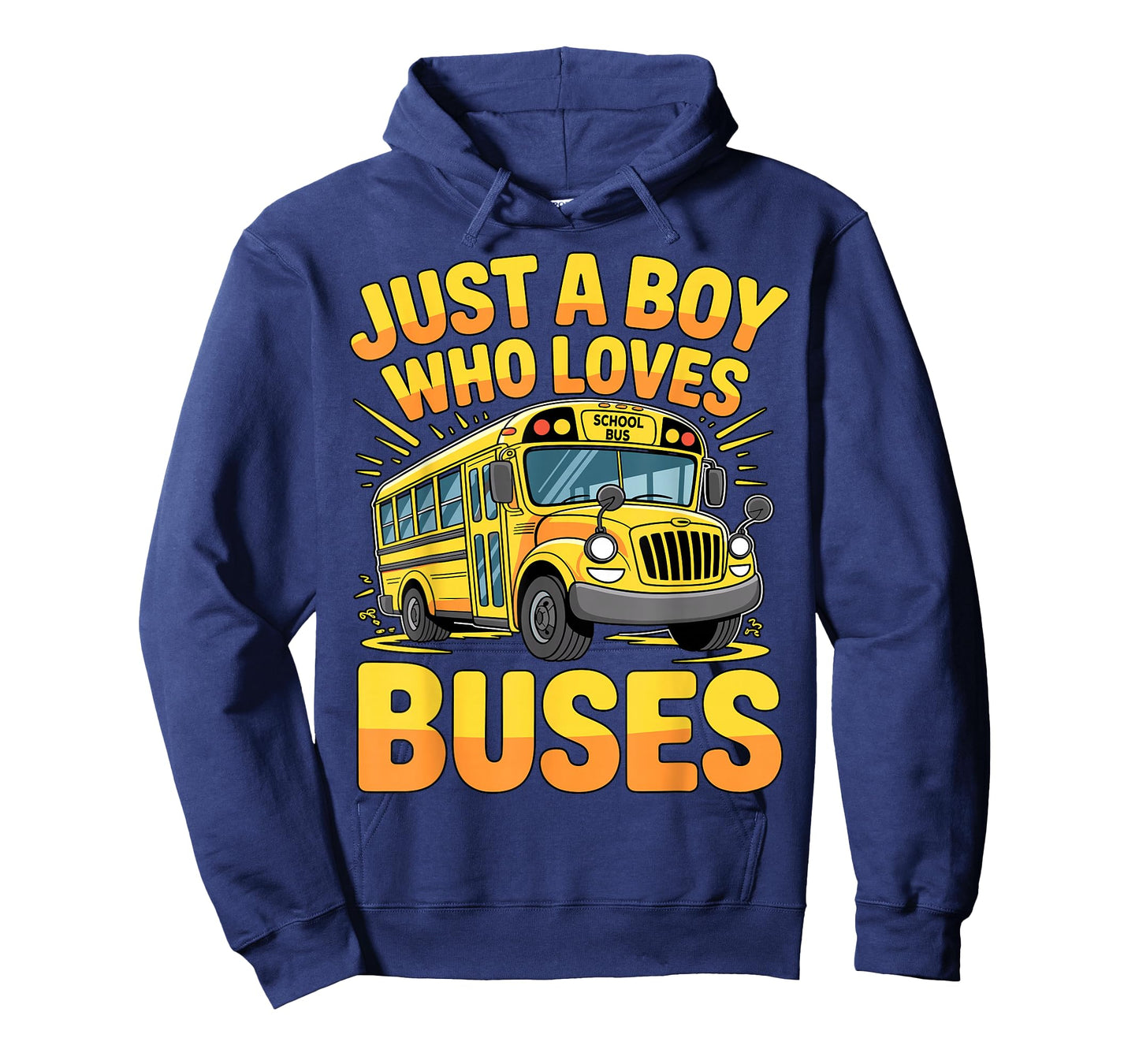 Just a Boy who Loves Buses School Bus T-Shirt