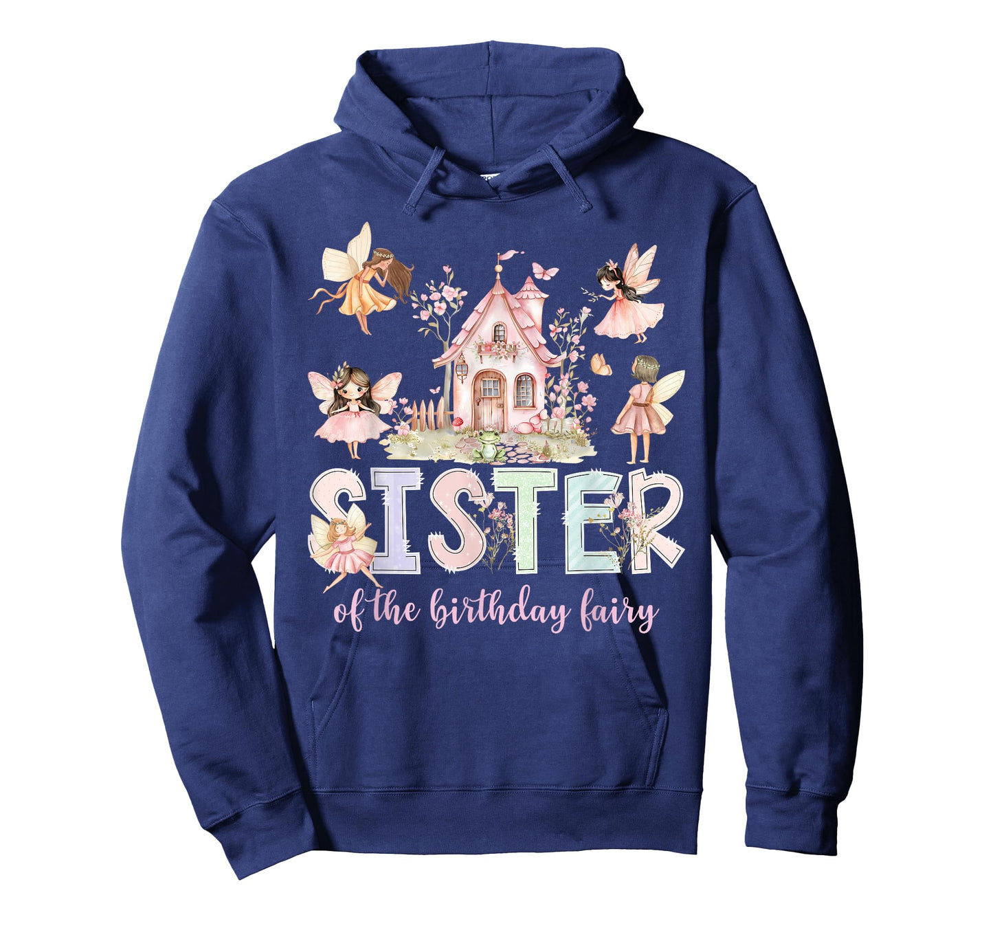 Sister of The Birthday Fairy Girl Magical Family Matching T-Shirt