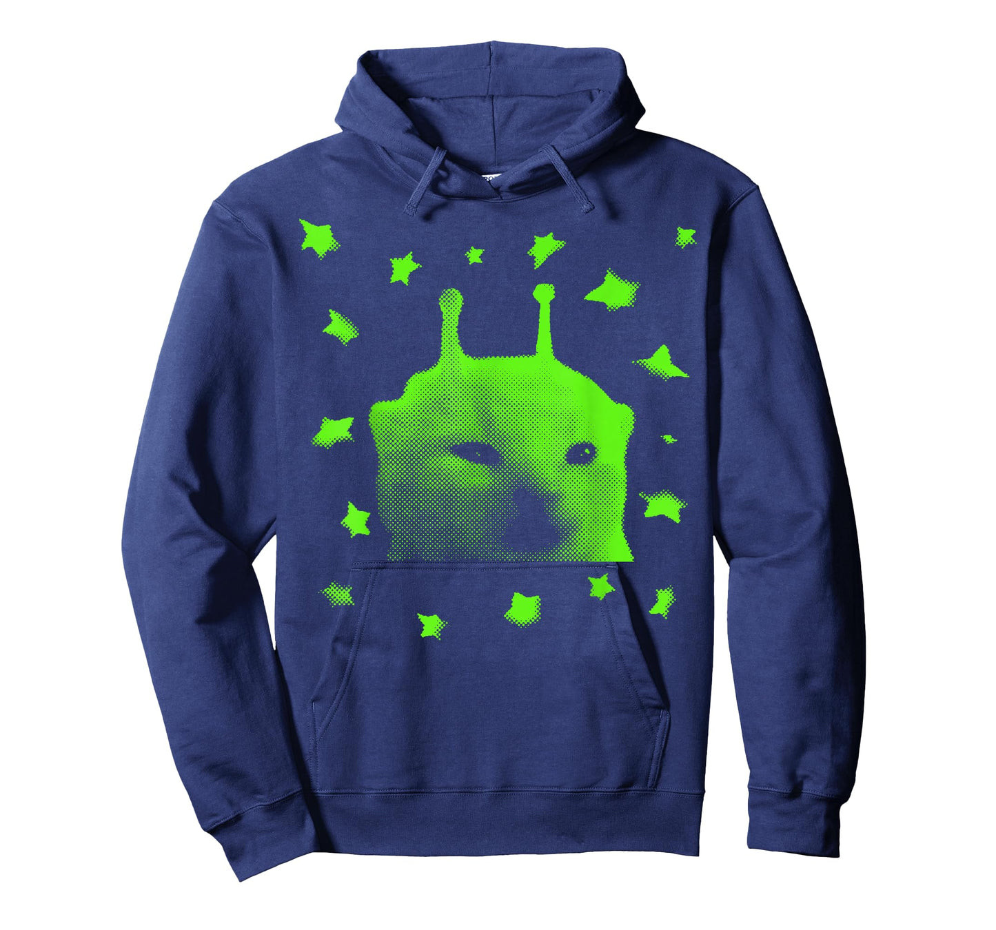 Y2K Alien Cat Meme Retro Silly Cat Vintage Space Kitty Funny T-Shirt