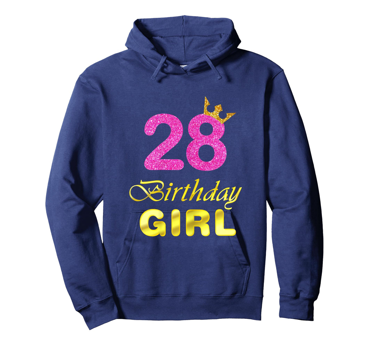 28th Birthday Gift Girl Princess Tee for 28 Years Old T-Shirt