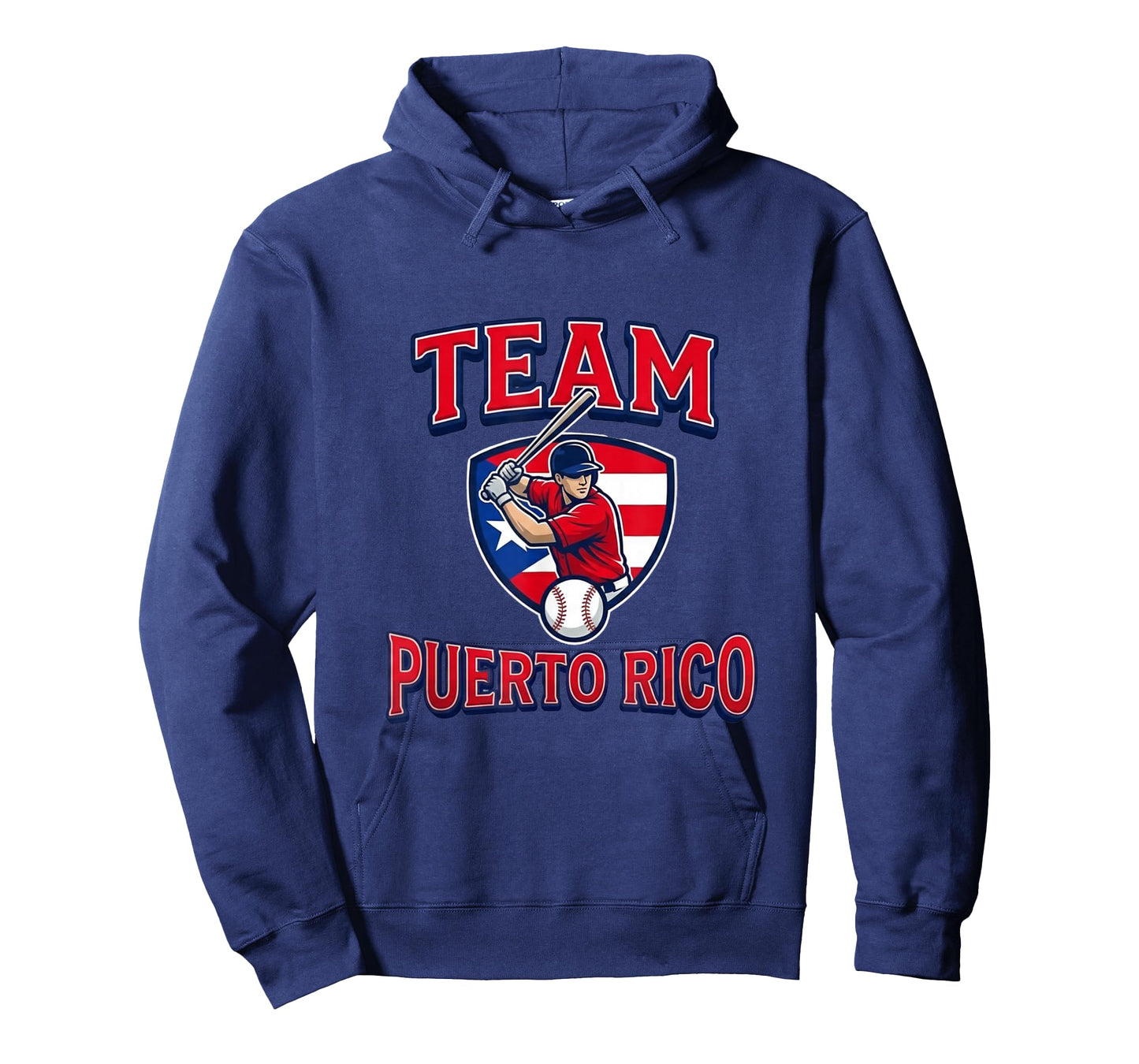 Team Puerto Rico Baseball Flag Patriotic T-Shirt