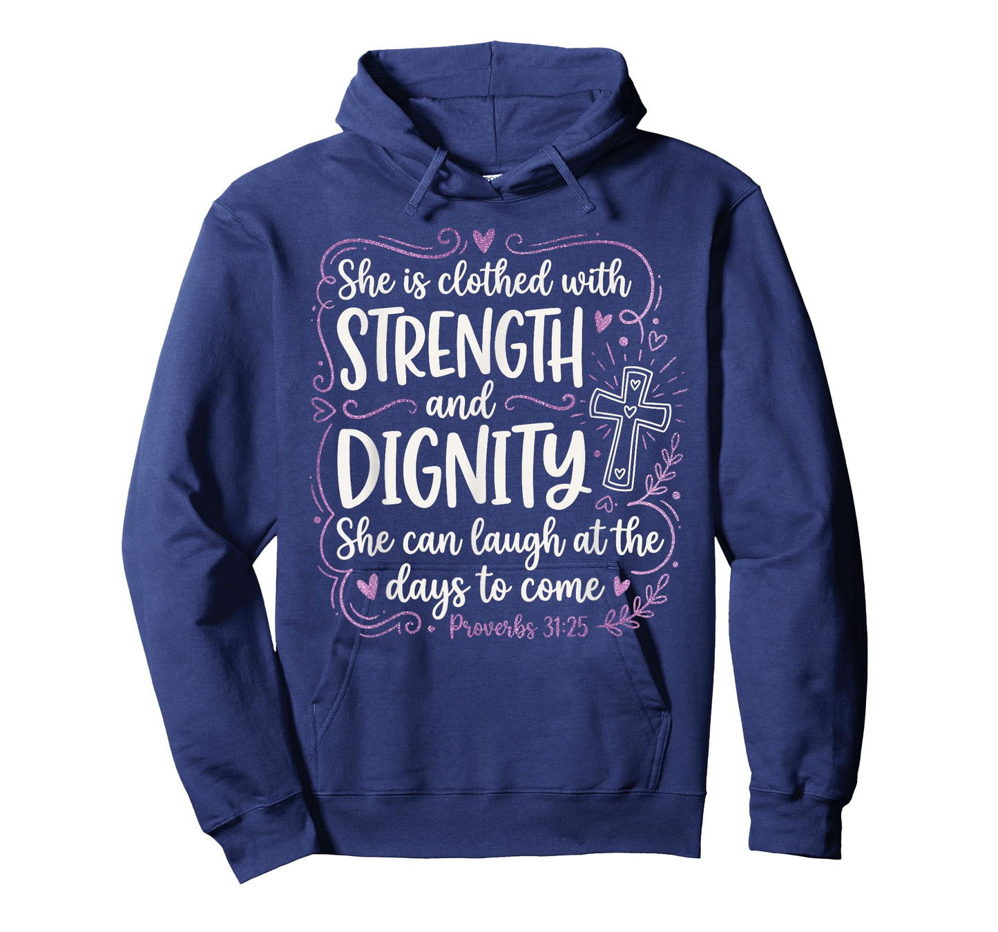Cute Bible Verse for Women Strength and Dignity Proverbs 31 T-Shirt