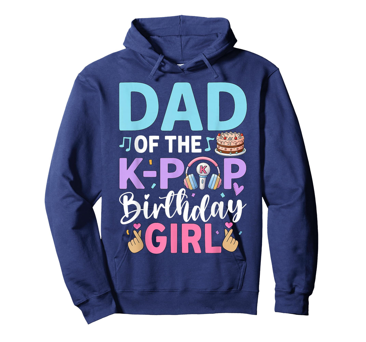 Dad of The K-Pop Birthday Girl T-Shirt