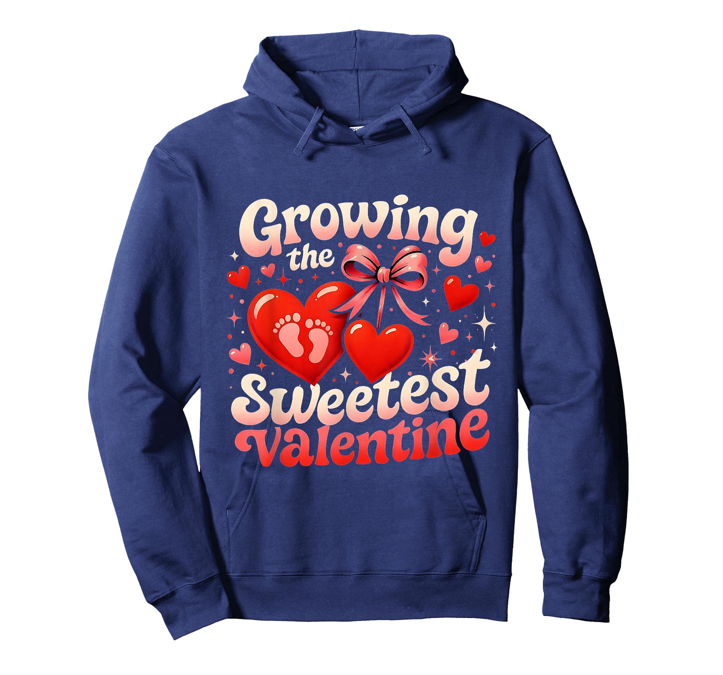 Growing The Sweetest Valentine Pregnancy Announcement T-Shirt