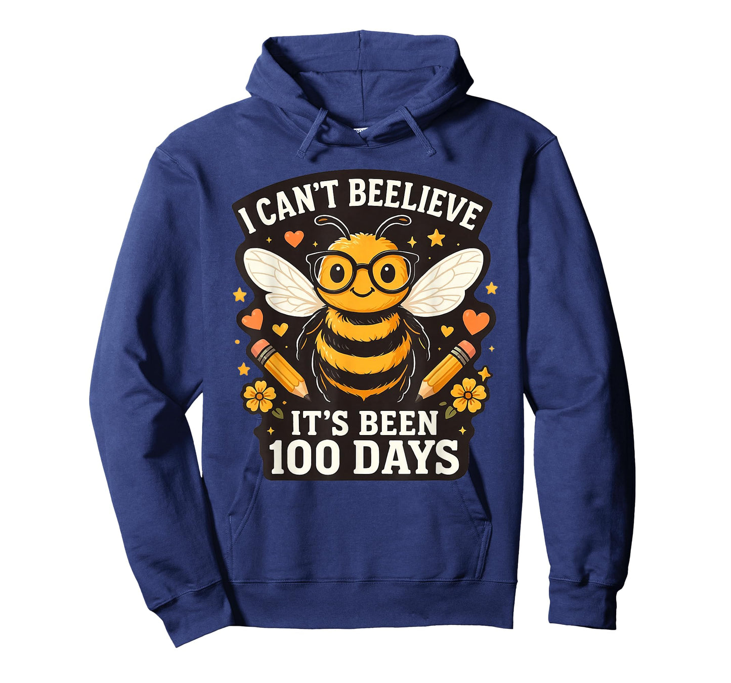 I Can't Believe Its Been 100 Days Funny Bee 100th Day School T-Shirt