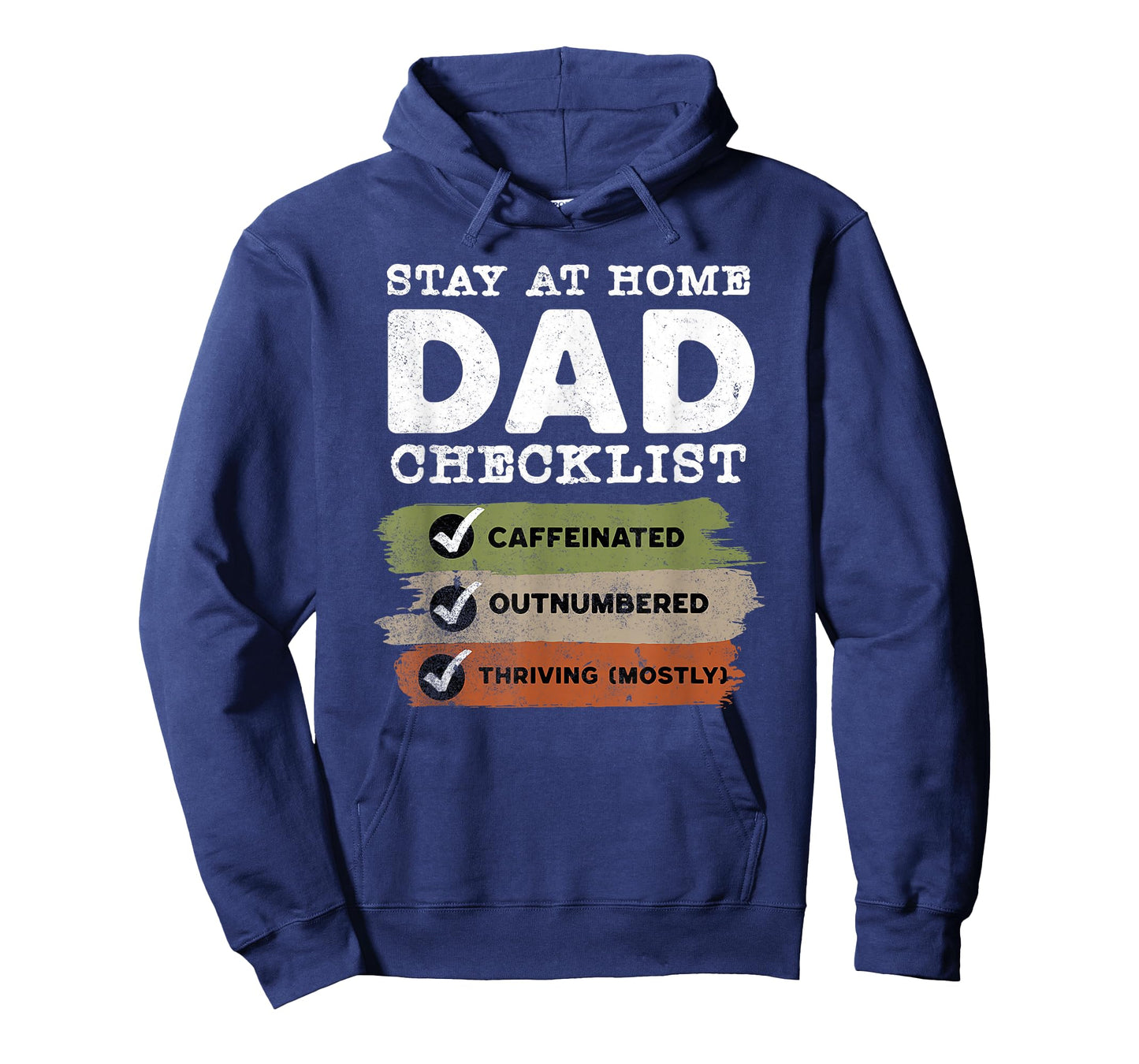 Stay at Home Dad Checklist Funny Parenting Humor T-Shirt