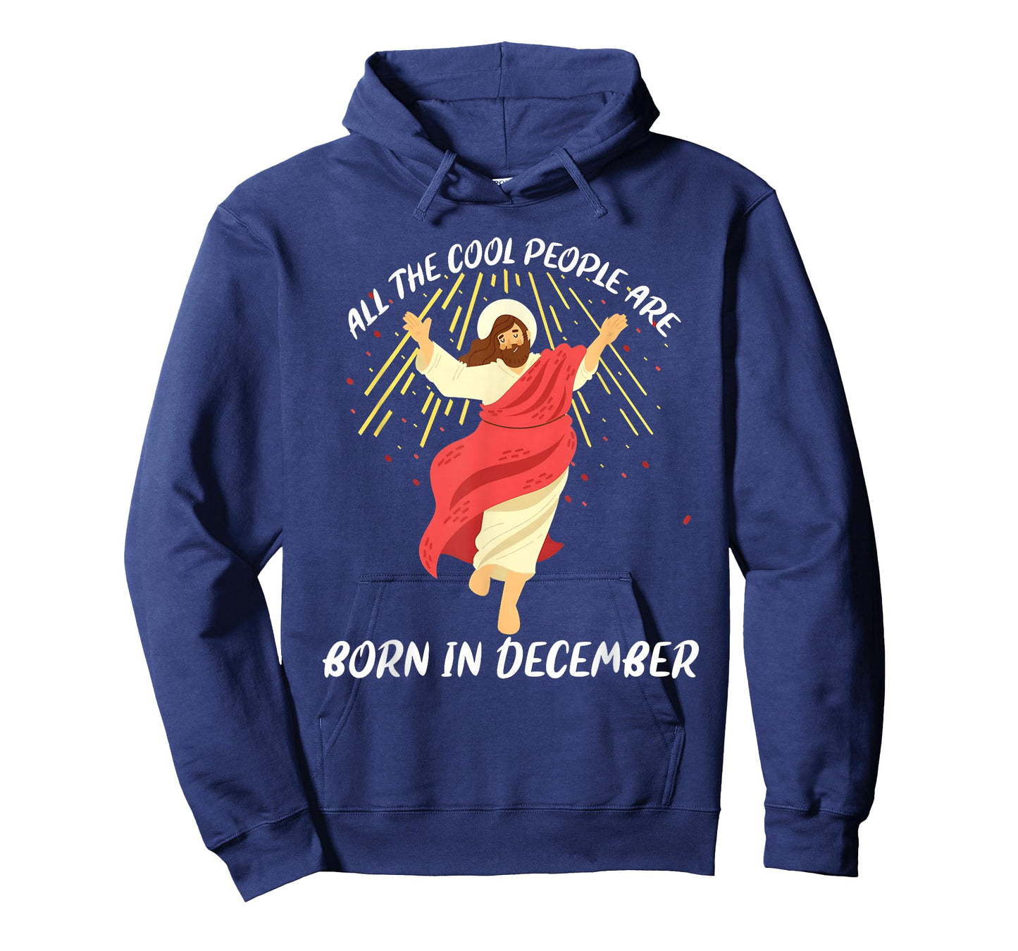 Cool People are Born in December Christian Jesus Christmas T-Shirt