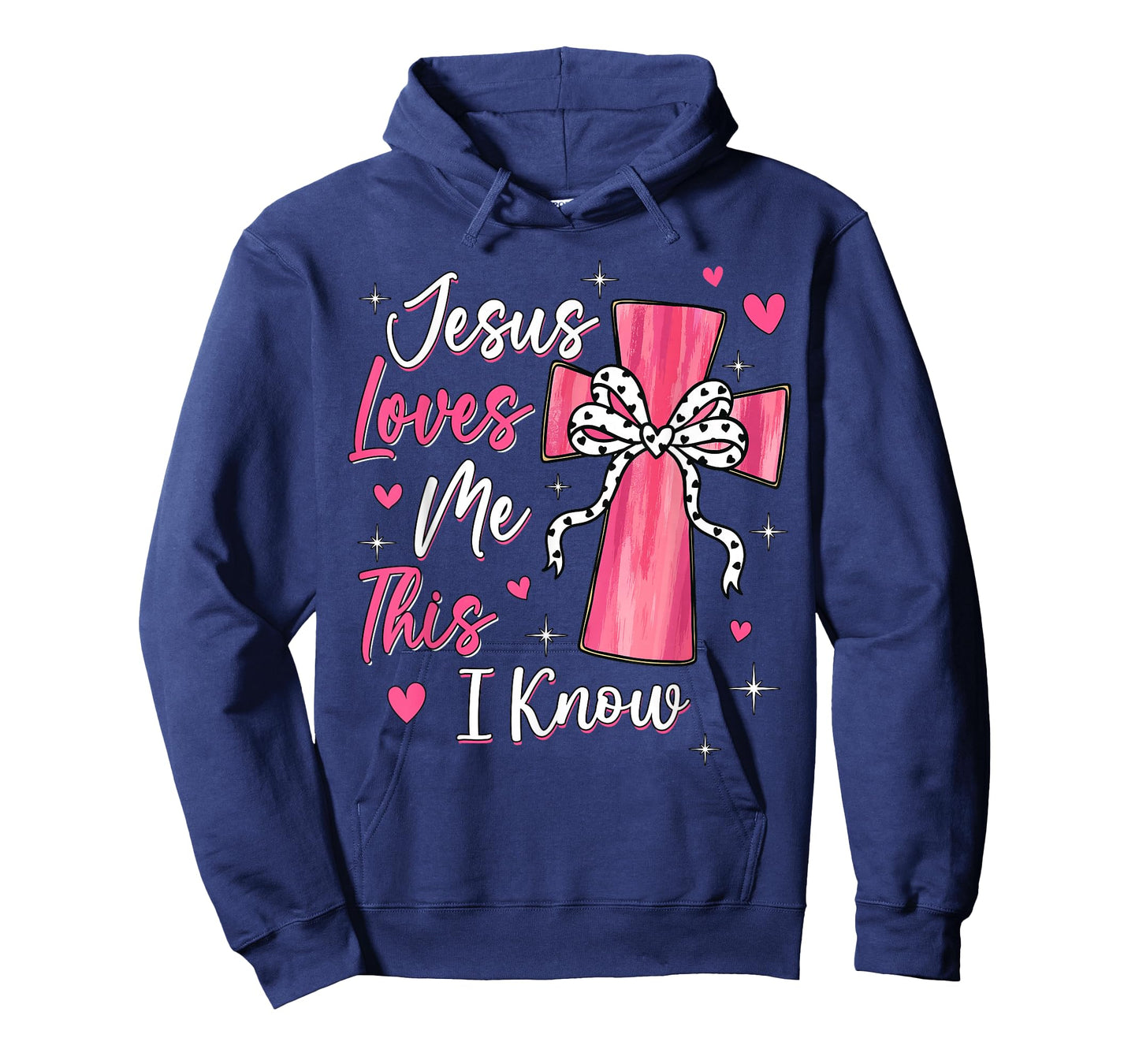 Jesus Loves Me This I Know God Religious Christian Valentine T-Shirt