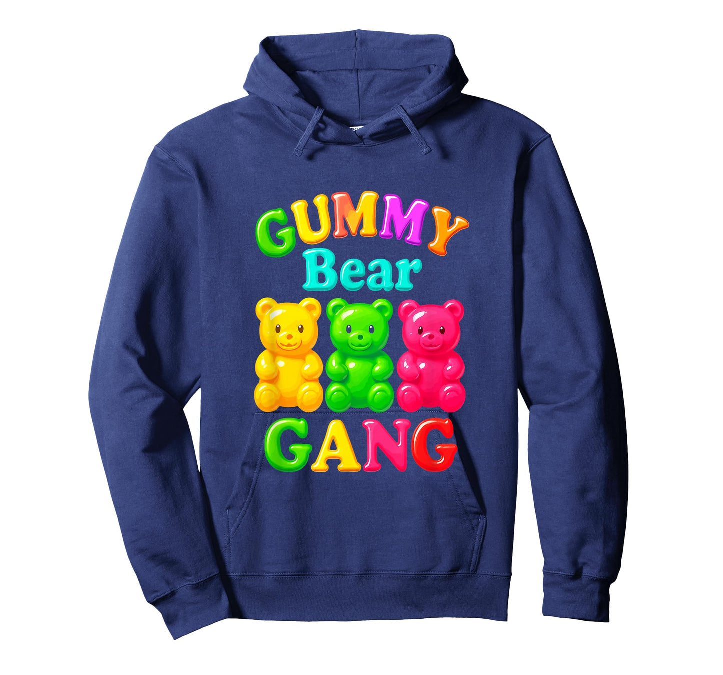 Gummy Bear Gang Funny Candy Lovers Girls Kid Squad Team T-Shirt