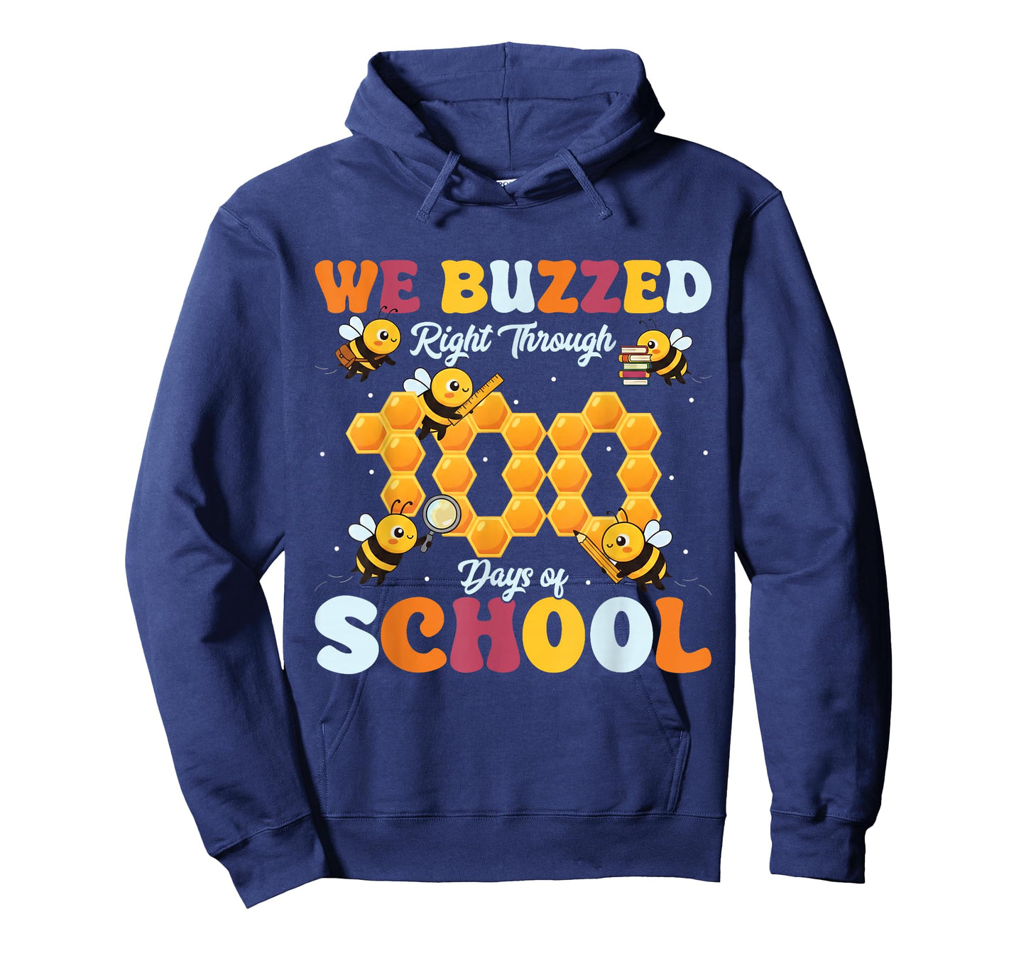 We Buzzed Right Through 100 Days of School Bee 100th Day T-Shirt
