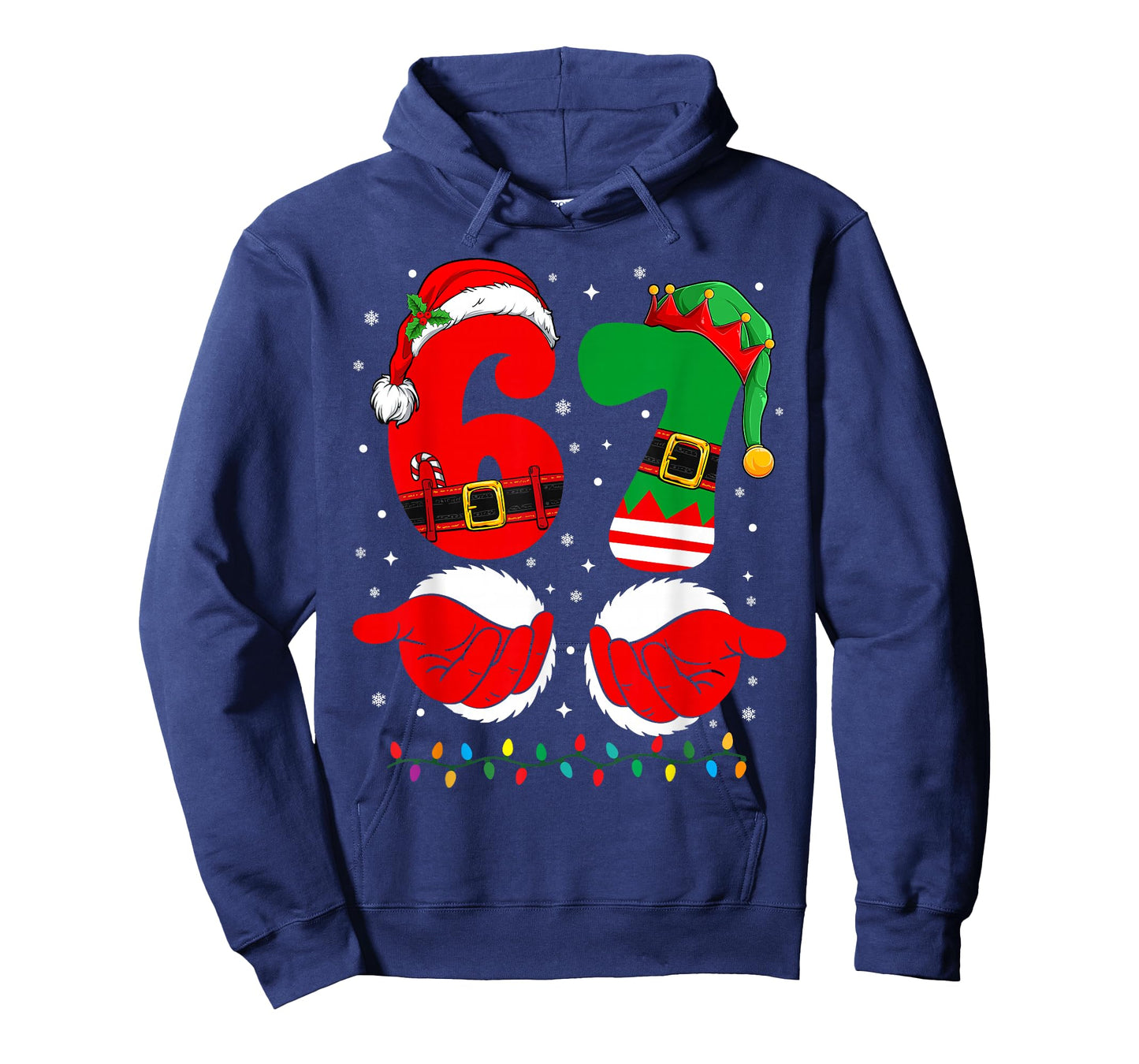 Funny 67 Christmas 6 7 Meme Six Seven for Boys Teacher Kids T-Shirt