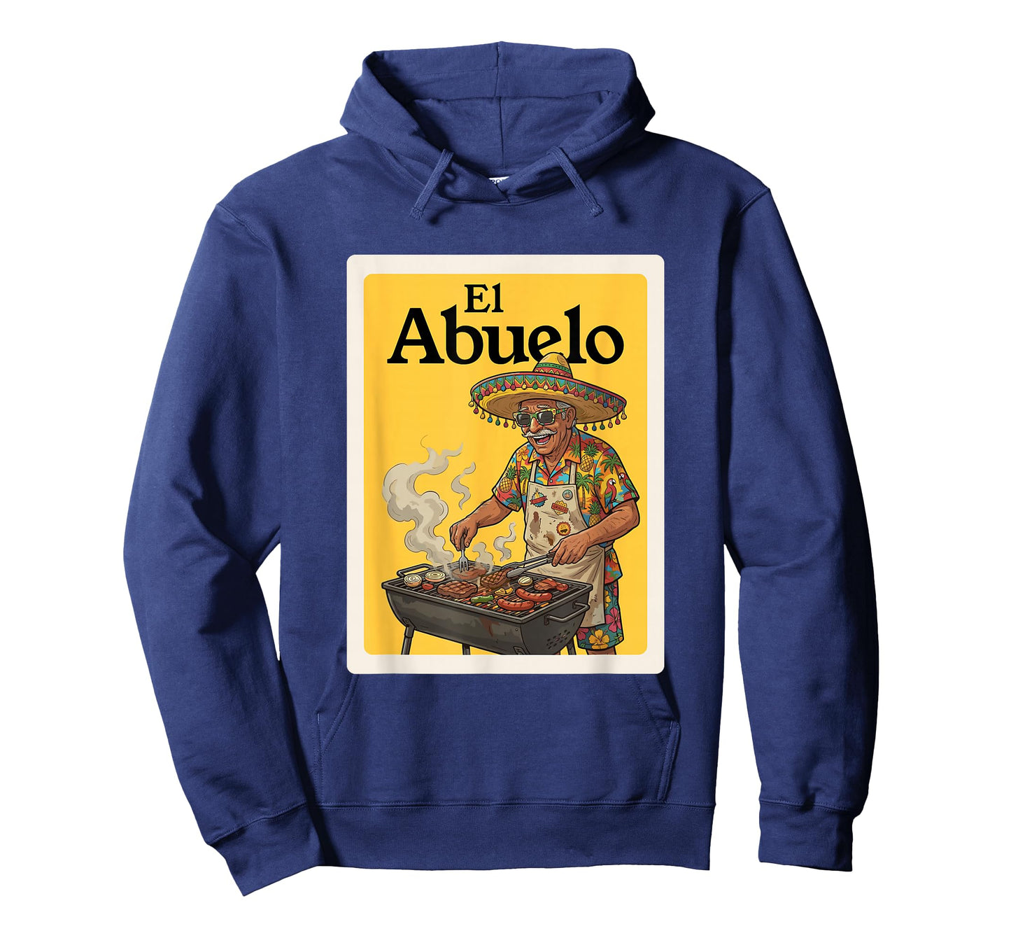 El Abuelo Parrillero Mexican Grandpa Grill T-Shirt