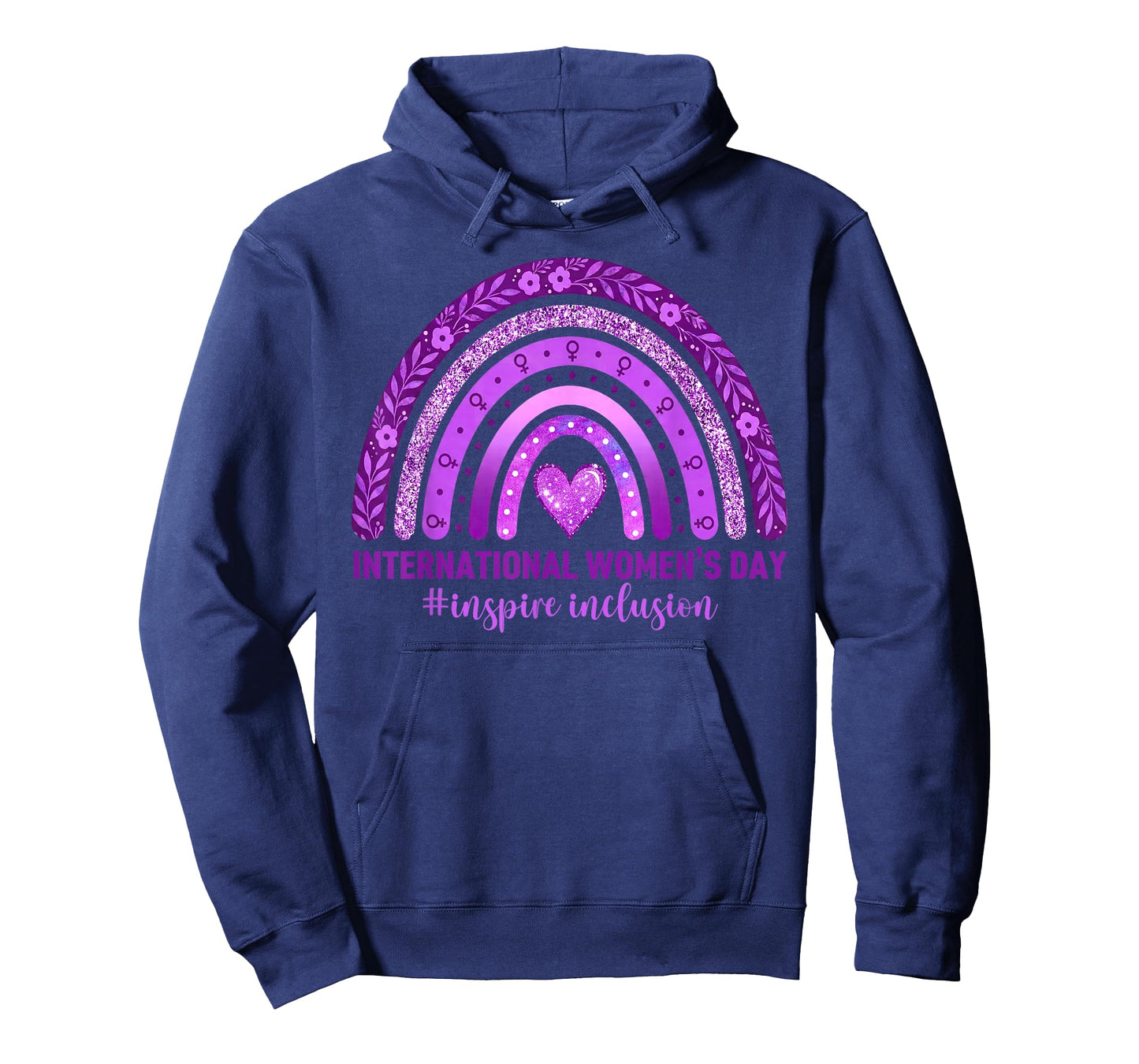 Happy International Women's Day 8 March Inspire Inclusion T-Shirt