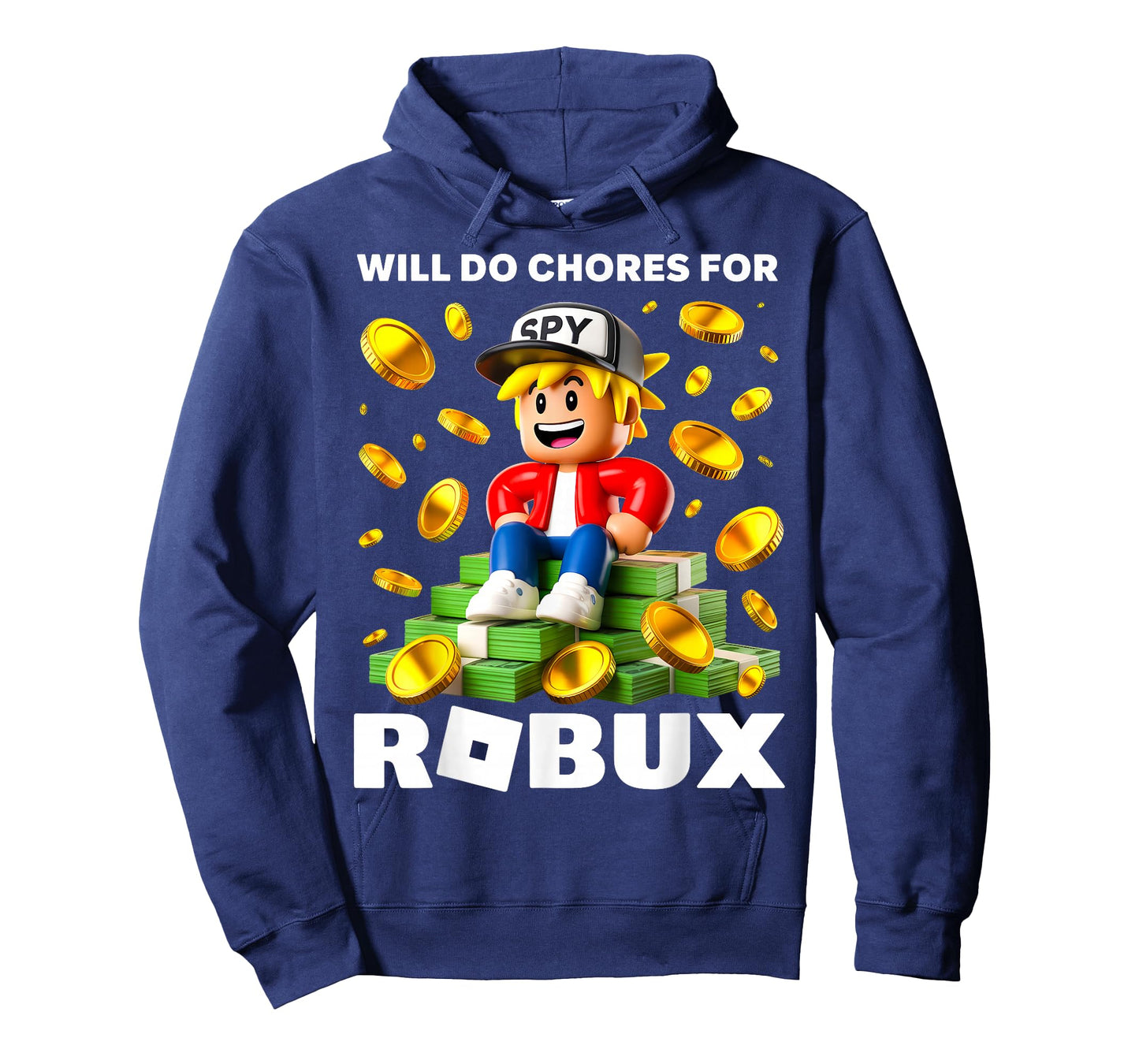 Will Do Chores for Robux Funny Gamer Boy Kids Video Game T-Shirt