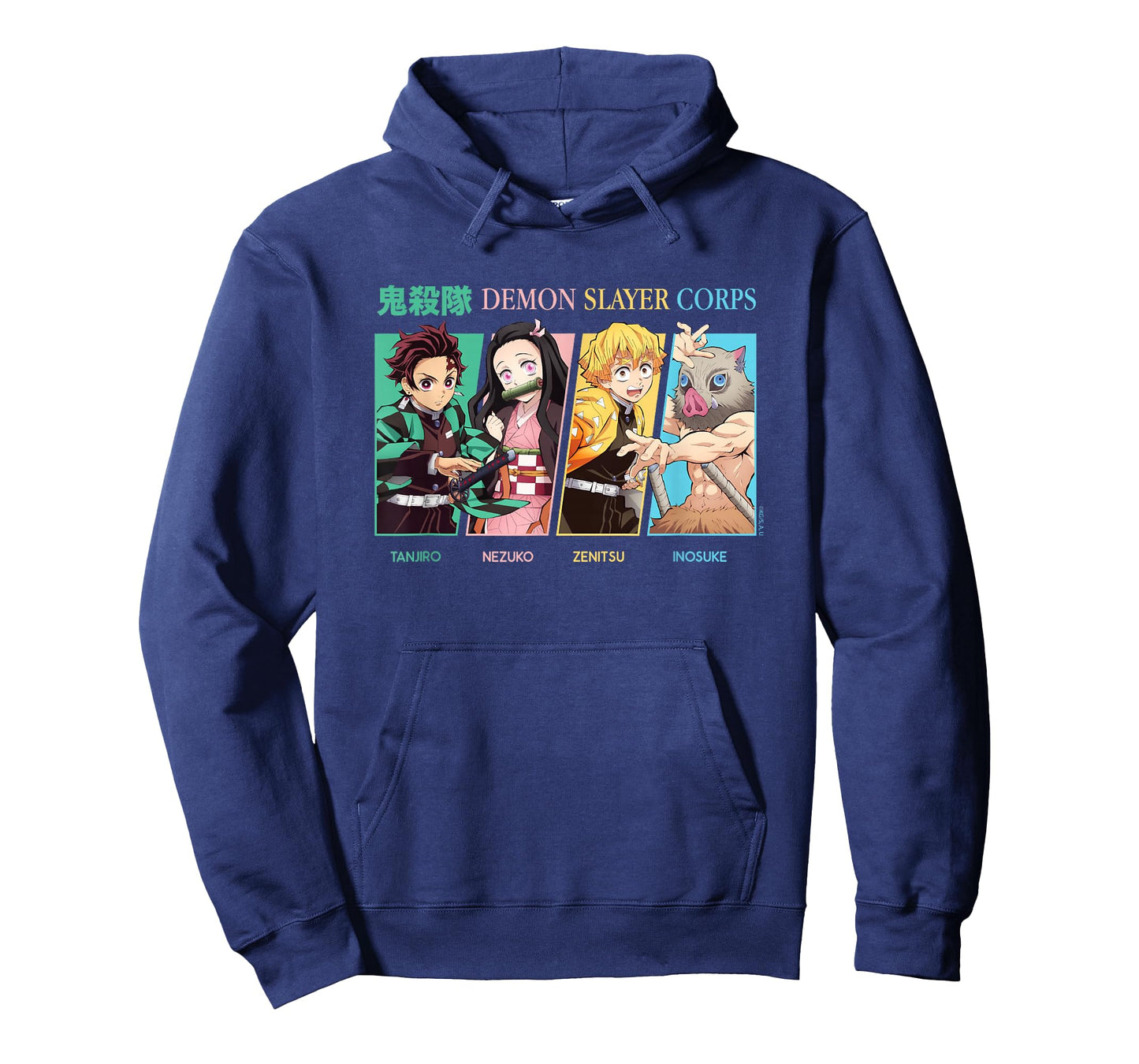 Demon Slayer: Kimetsu no Yaiba Tanjiro Nezuko Corps Portrait T-Shirt