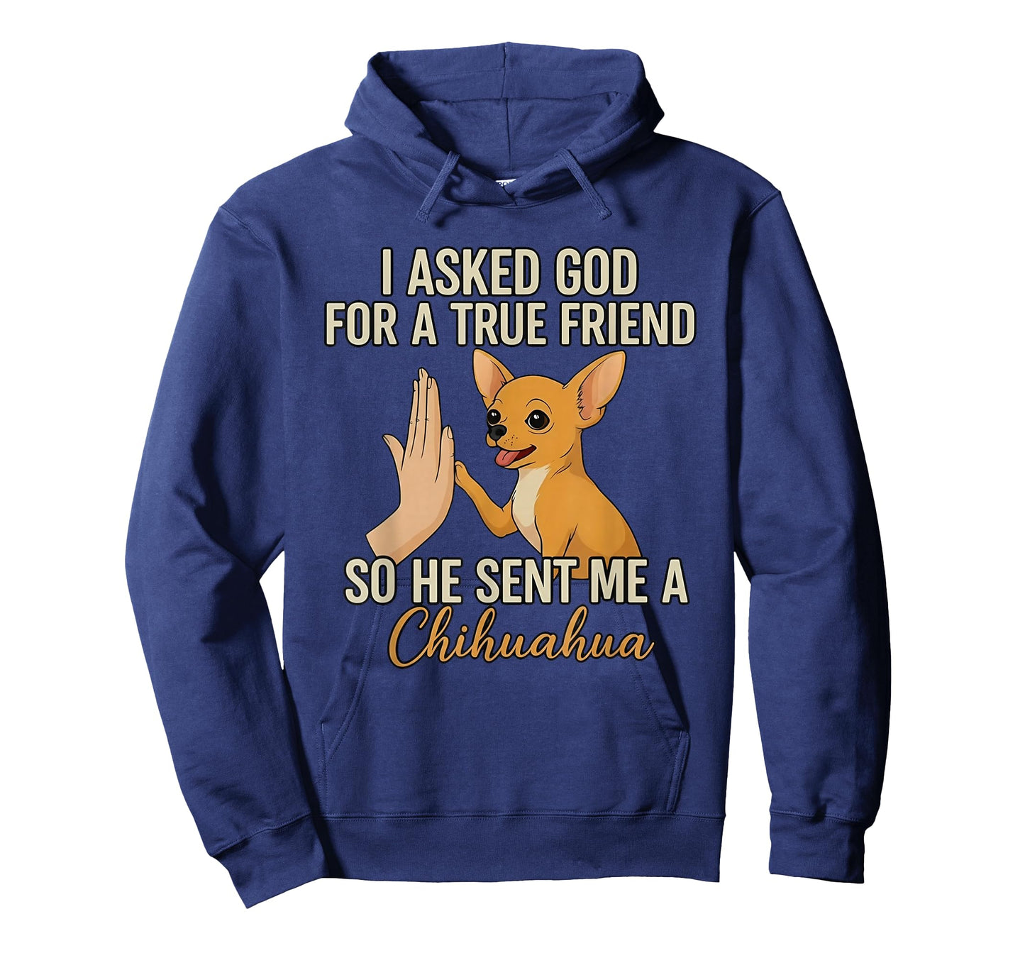 I Asked God for A True Friend So He Sent Me A Chihuahua T-Shirt
