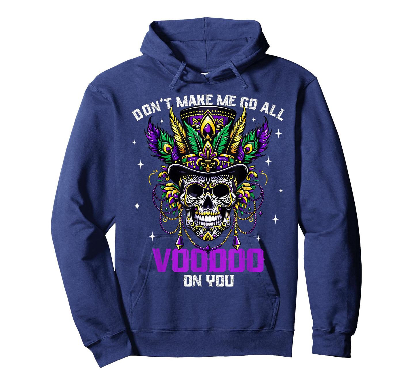 Mardi Gras Priest New Orleans Witch Doctor Voodoo T-Shirt