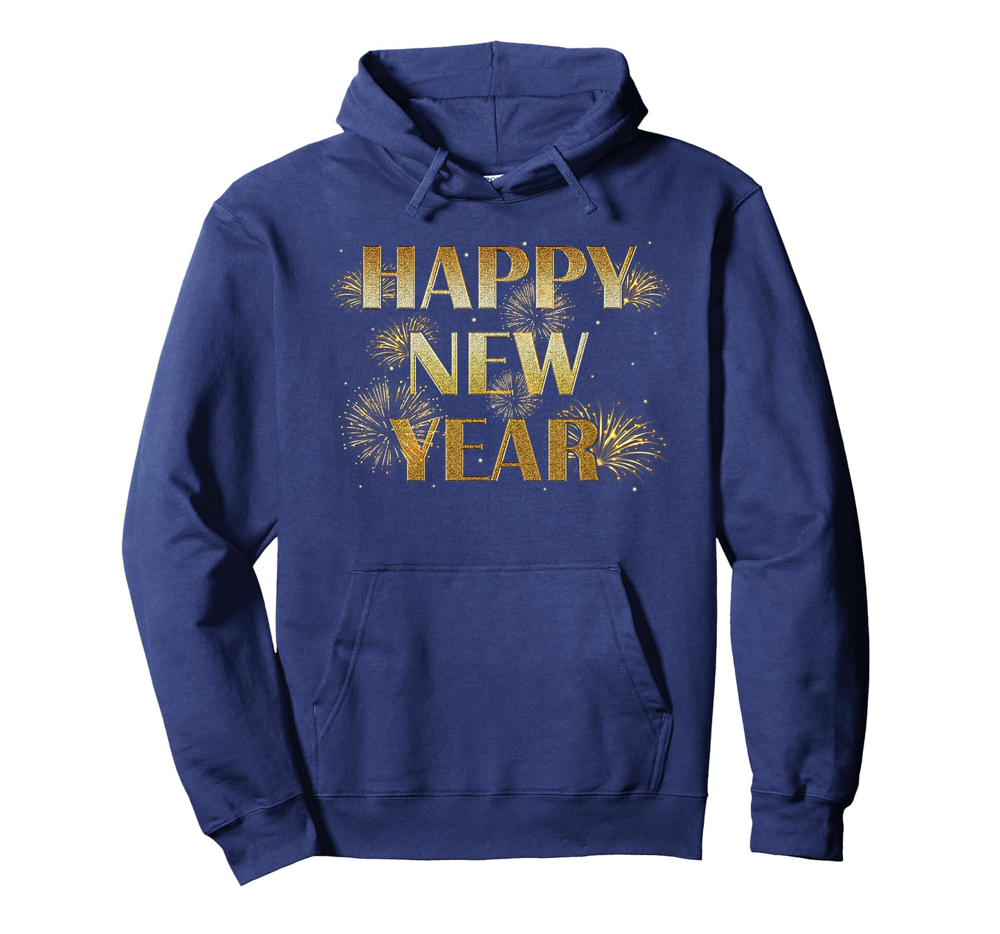Happy New Year Eve Party Fireworks Confetti Kids Men Women T-Shirt