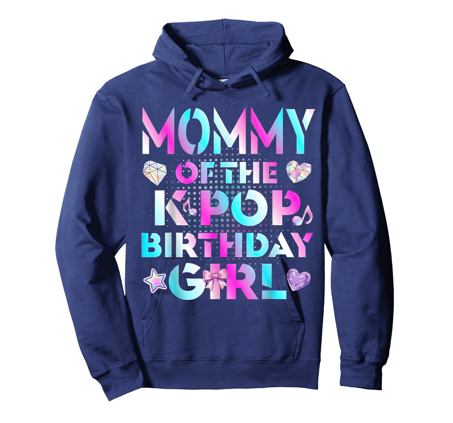 Mommy of The Birthday Girl K-pop Family Matching Party T-Shirt