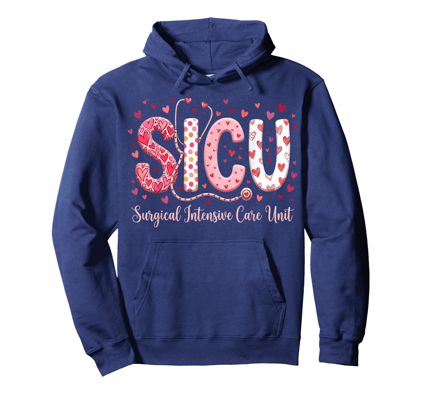 Heart Surgical Intensive Care Unit Valentines SICU Nurse T-Shirt