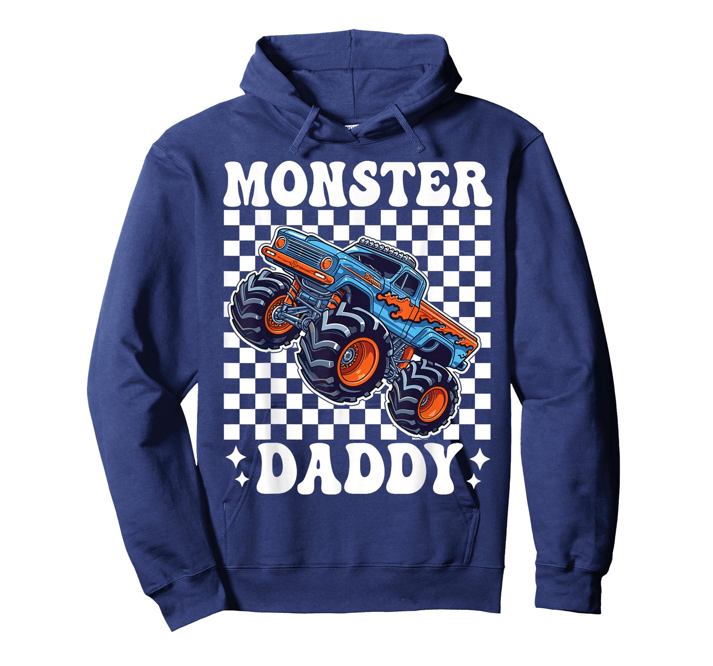 Monster Truck Daddy Family Matching Monster Trucks Birthday T-Shirt