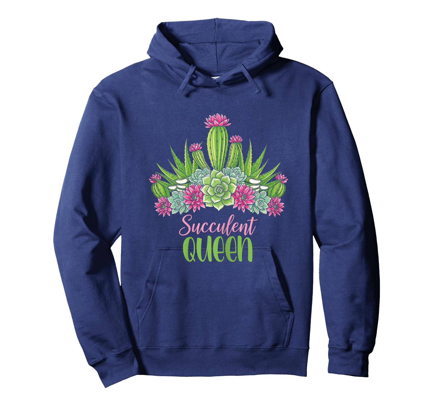 Plant Lover Succulent Queen Cactus Gardener Women T-Shirt