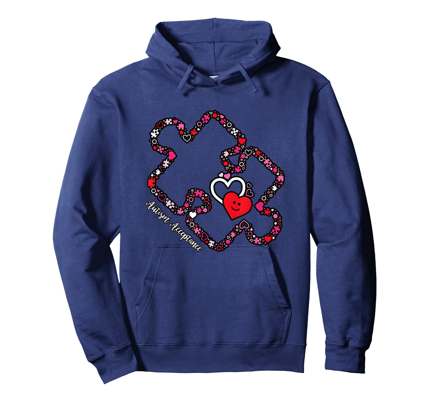 Autism Awareness Valentines Autism Acceptance Neurodiversity T-Shirt