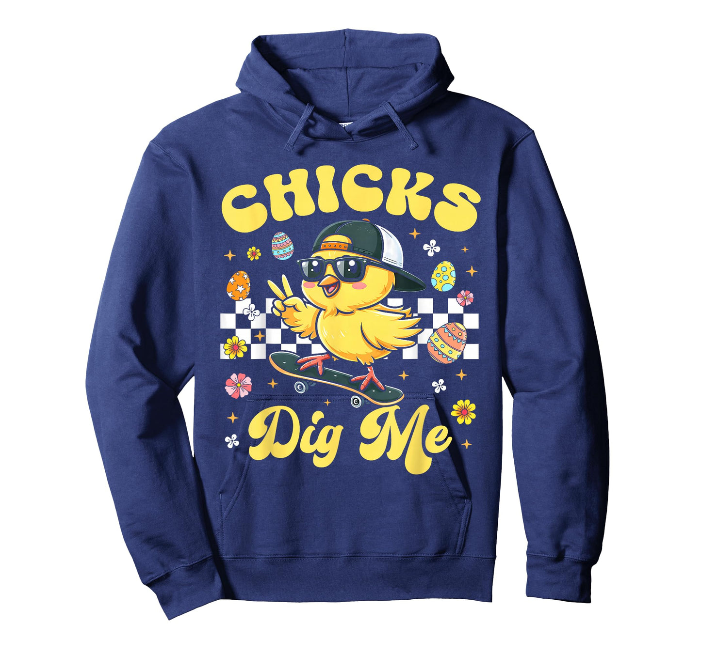 Chicks Dig Me Easter Toddler Boys Men Happy Easter Funny T-Shirt