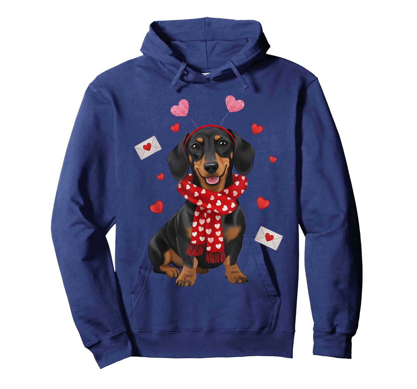 Cute Dachshund Valentine’s Day Dog Mom - Dachshund Dog Lover T-Shirt