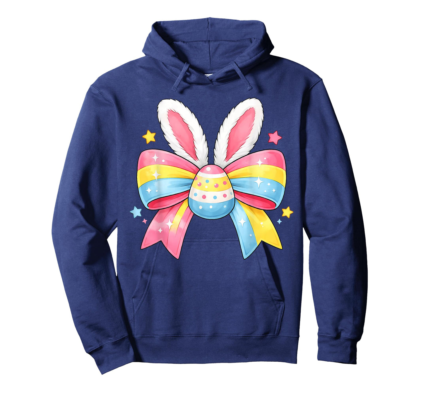 Girls Easter Cute Coquette Bow Egg Easter Kids Girls Women T-Shirt