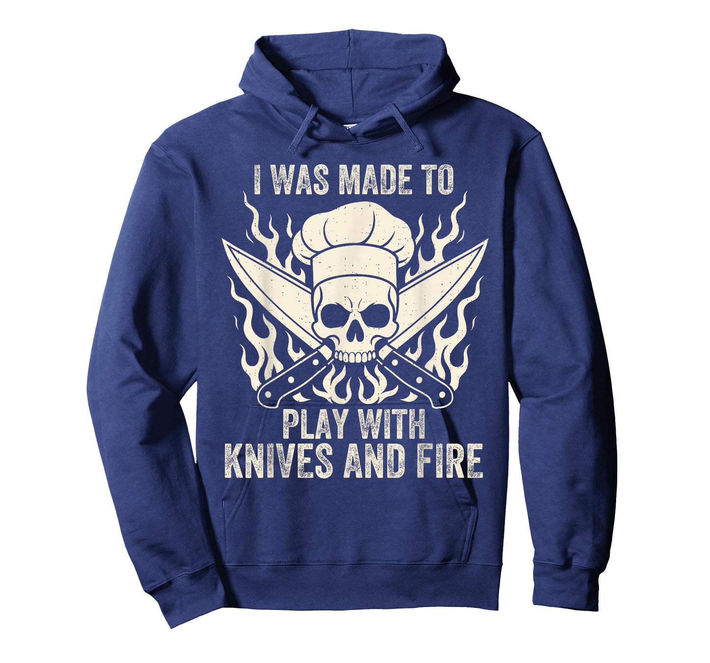 Funny I was Made to Play with Knives and Fire Culinary Chef T-Shirt