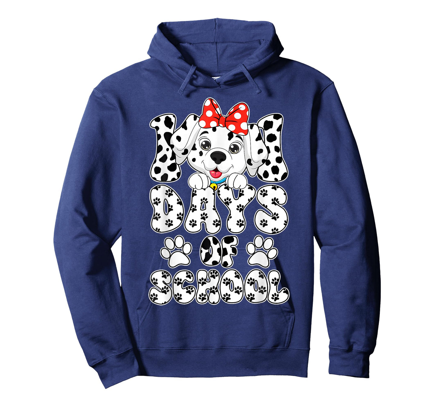100 Days of School Dalmatian Dog Kids 100 Days Smarter T-Shirt