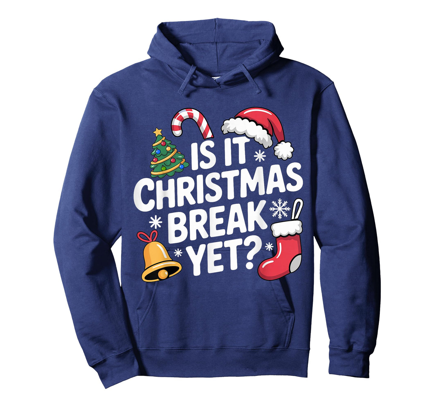 is It Christmas Break Yet Funny Teacher Christmas T-Shirt