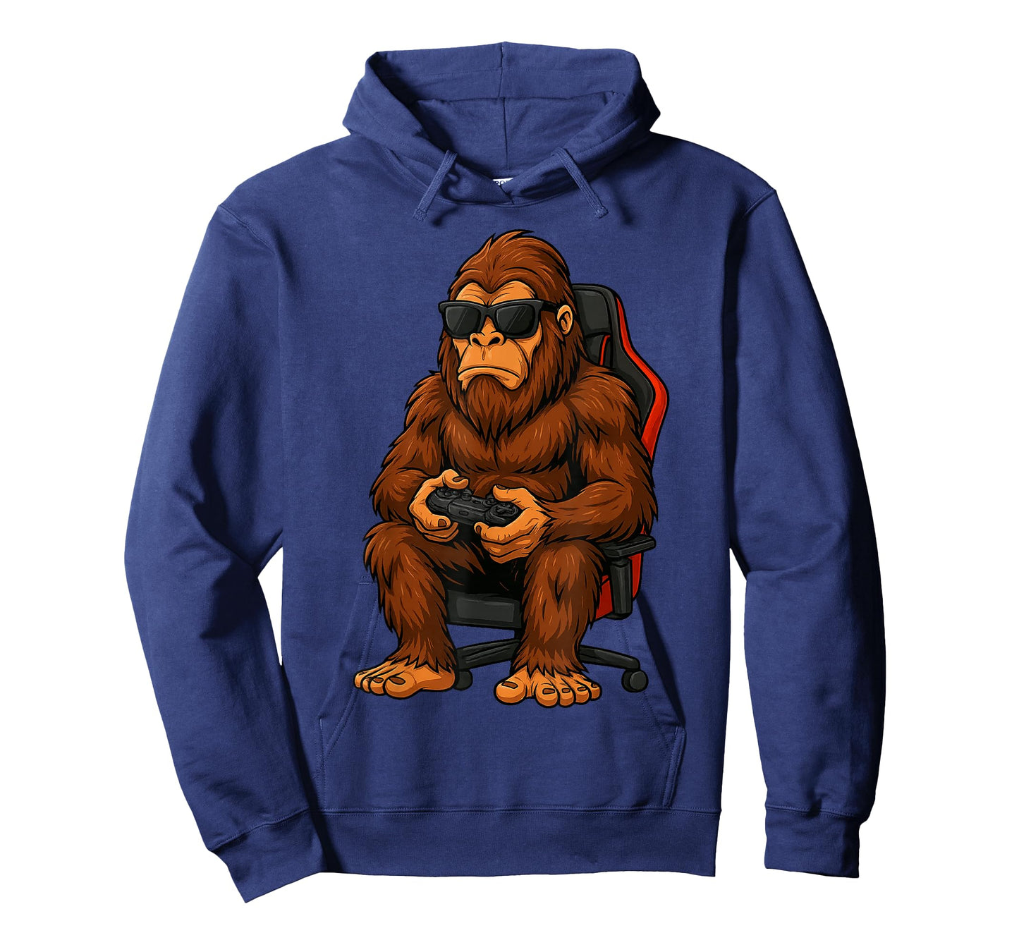 Funny Bigfoot Video Game Shirt Men Boys Gaming Sasquatch T-Shirt