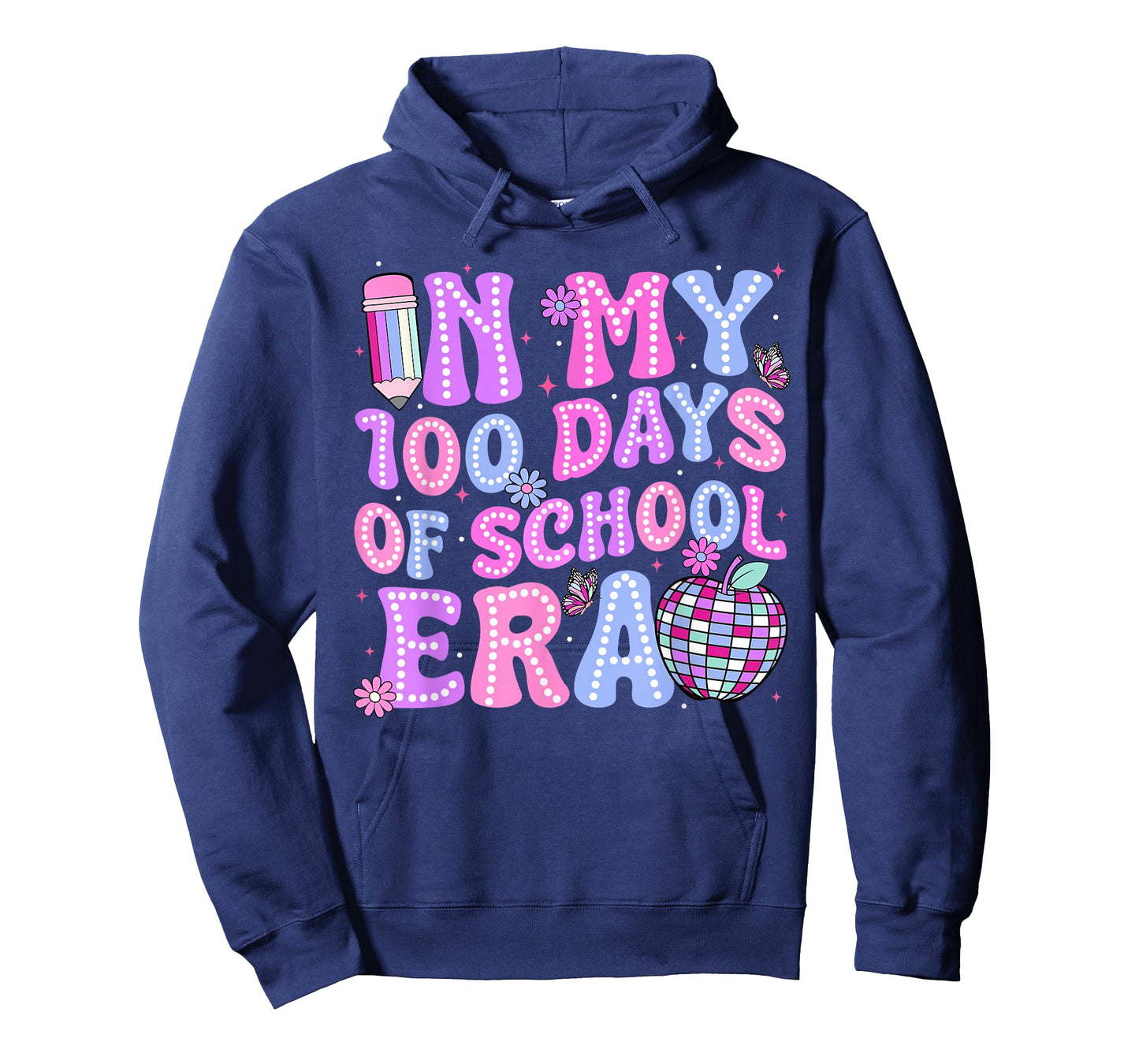 in My 100 Days of School Era Retro Disco 100th Day of School T-Shirt