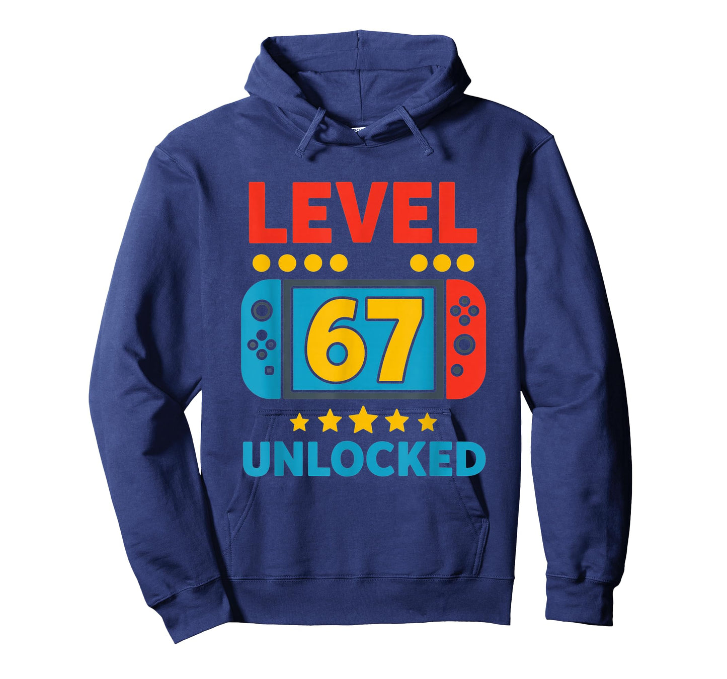 Level 67 Unlocked, Gamer Birthday Boys Gifts for Boys 6 7 T-Shirt