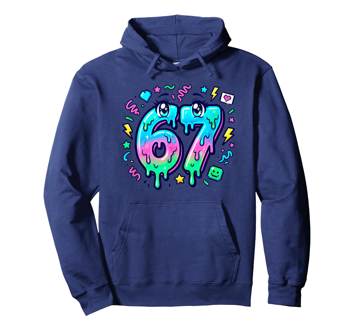 67 Kawaii Brainrot Design T-Shirt