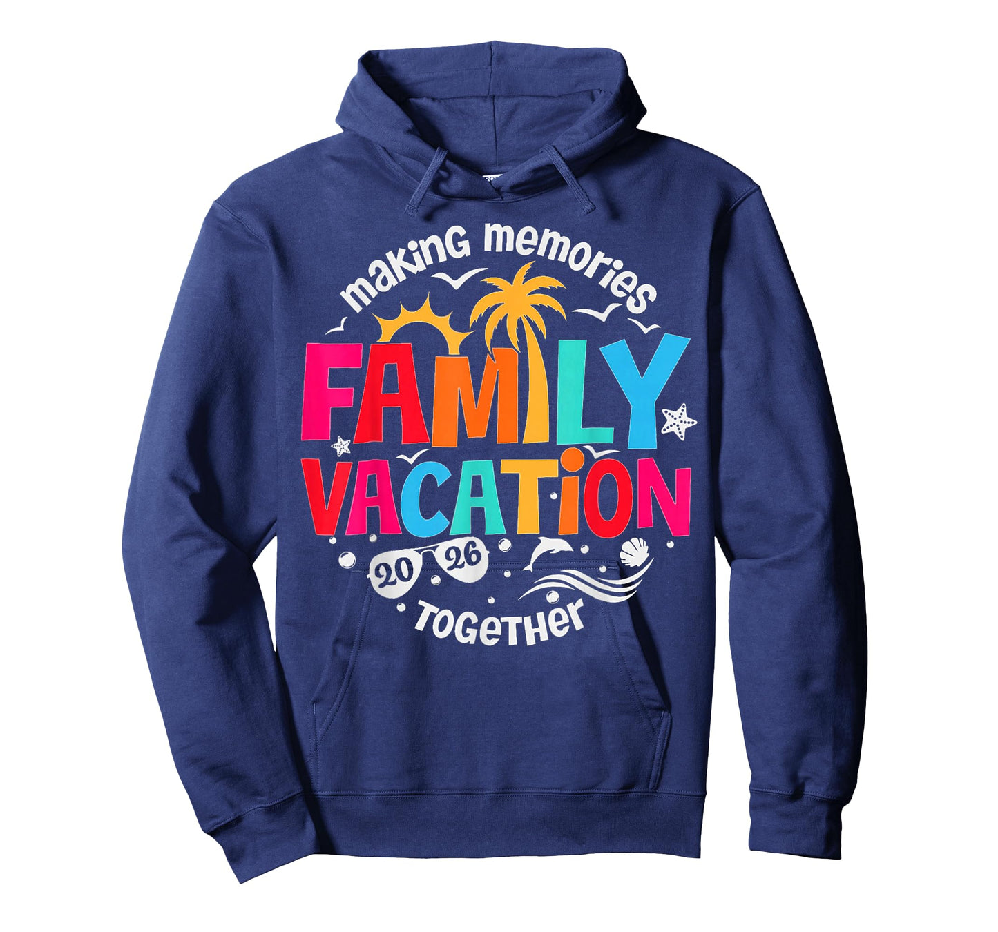 Family Vacation 2026 Beach Matching Family Summer Vacation T-Shirt