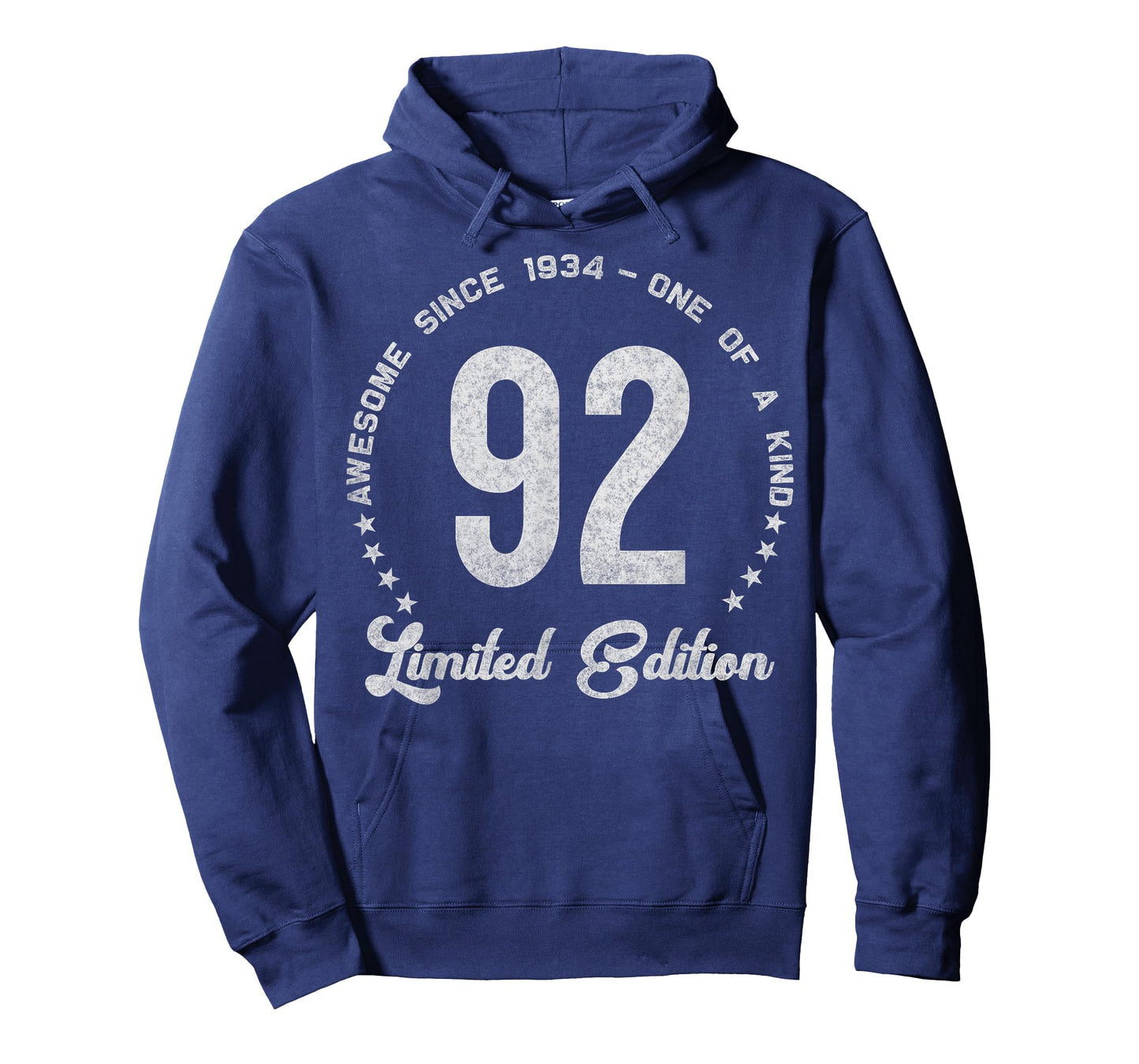 92 Year Old Gifts Vintage 1934 Limited Edition 92nd Birthday T-Shirt