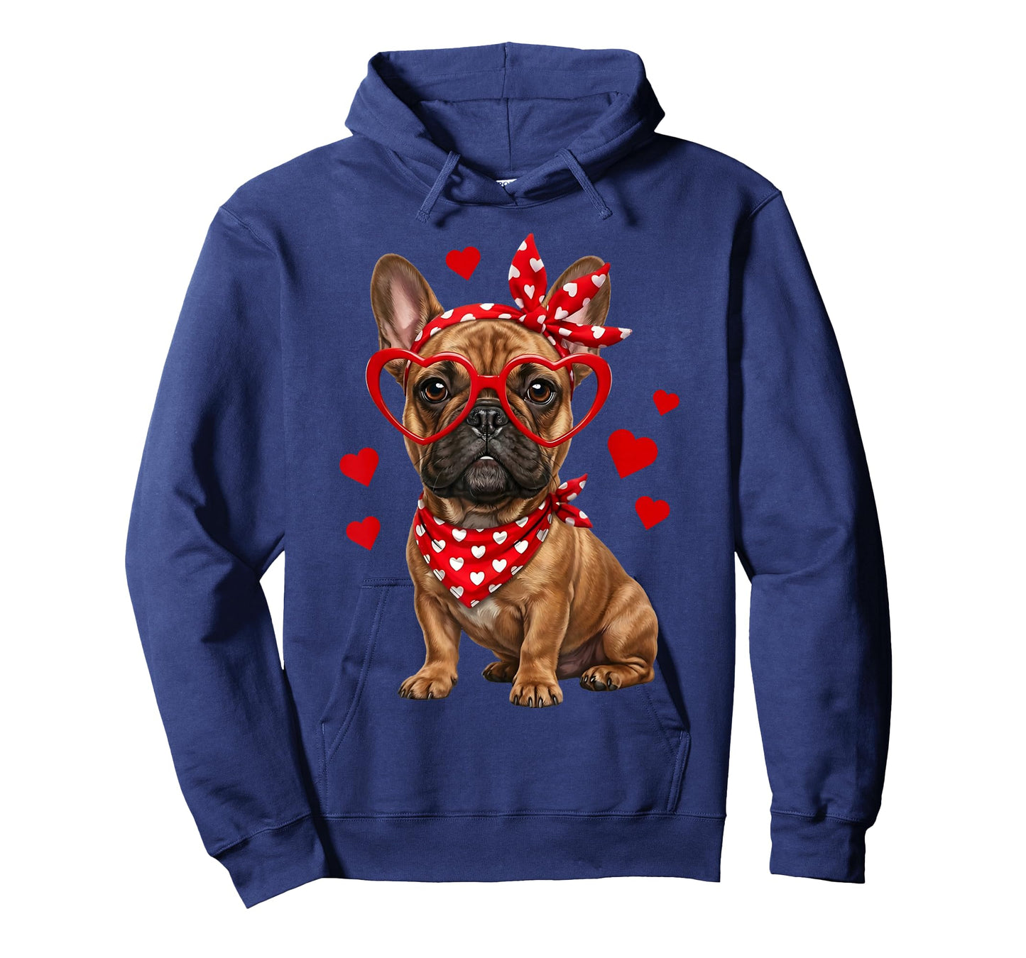 French Bulldog Valentines Day Frenchie Lover Dog Heart T-Shirt